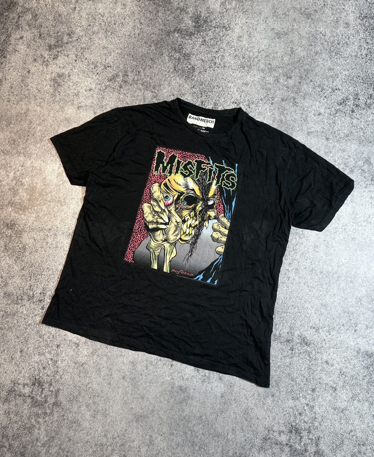 Band Tees × Misfits Misfits Print Bands Tees T-shirt Streetwear Rare Rock USA Size US XXL / EU 58 / 5 - 1 Thumbnail