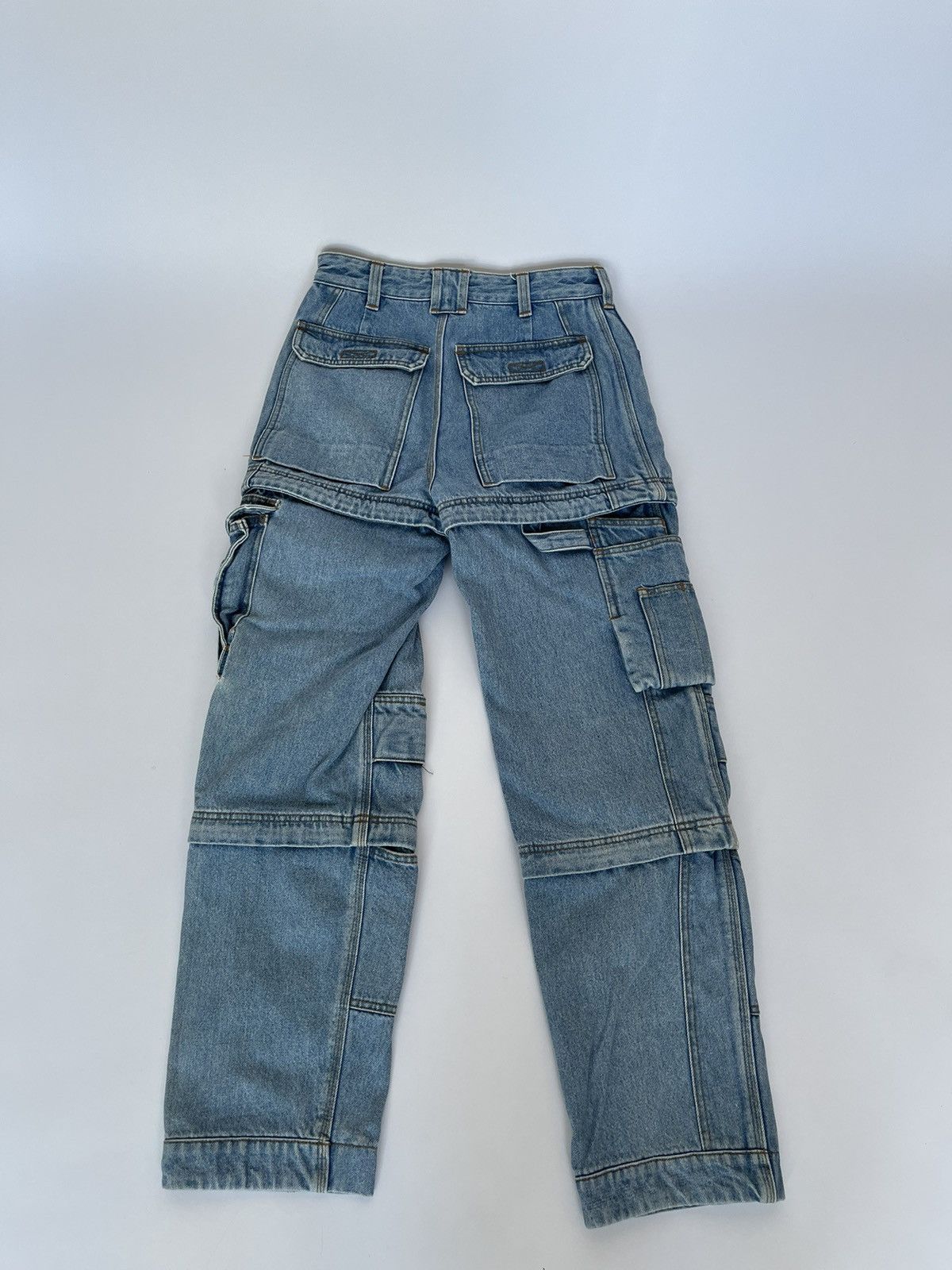 Balenciaga Balenciaga SS18 Convertible Cargo Denim Size US 26 / EU 42 - 5 Thumbnail