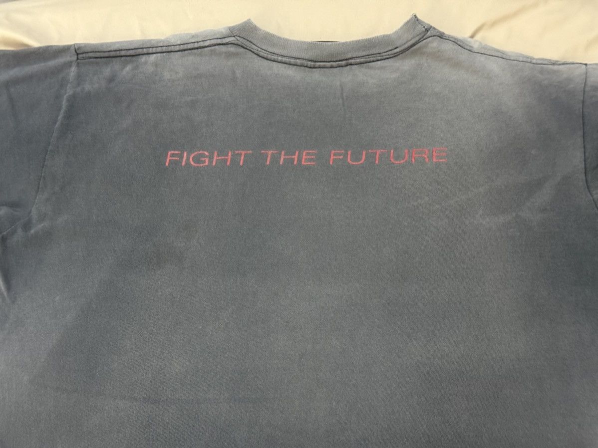 Vintage Hazy Distressed Vintage 90s X Files TV Series T-Shirt Size US L / EU 52-54 / 3 - 12 Thumbnail