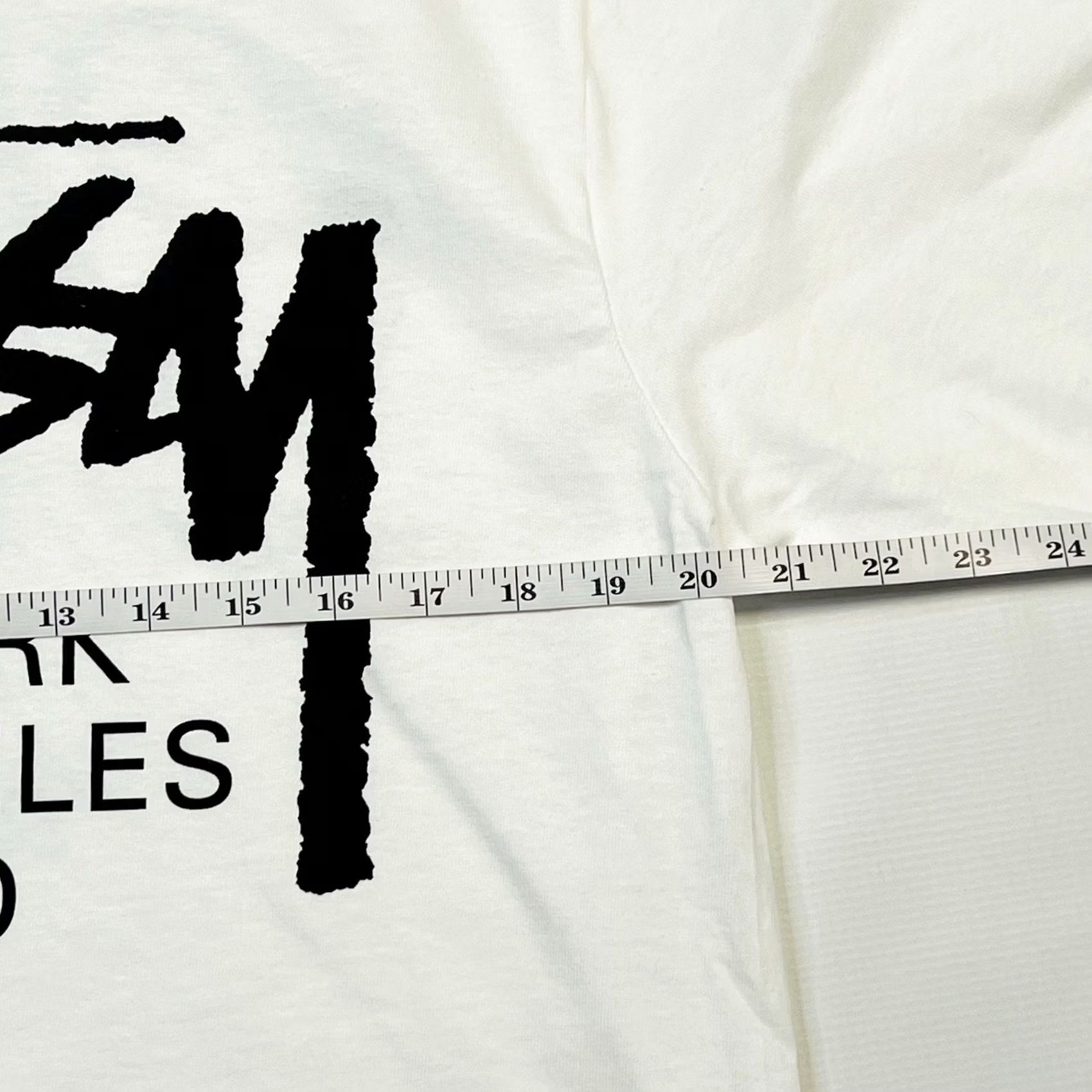 Vintage VINTAGE Stussy World Tour Tee Shirt White Mens M Short Sleeve Graphic Print Logo 2025 Size US M / EU 48-50 / 2 - 5 Thumbnail