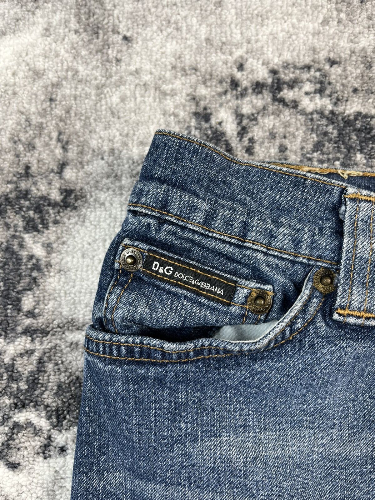 Dolce & Gabbana Dolce & Gabbana Denim Skirt Blue Vintage IT42 W28 Size 28" / US 6 / IT 42 - 5 Thumbnail