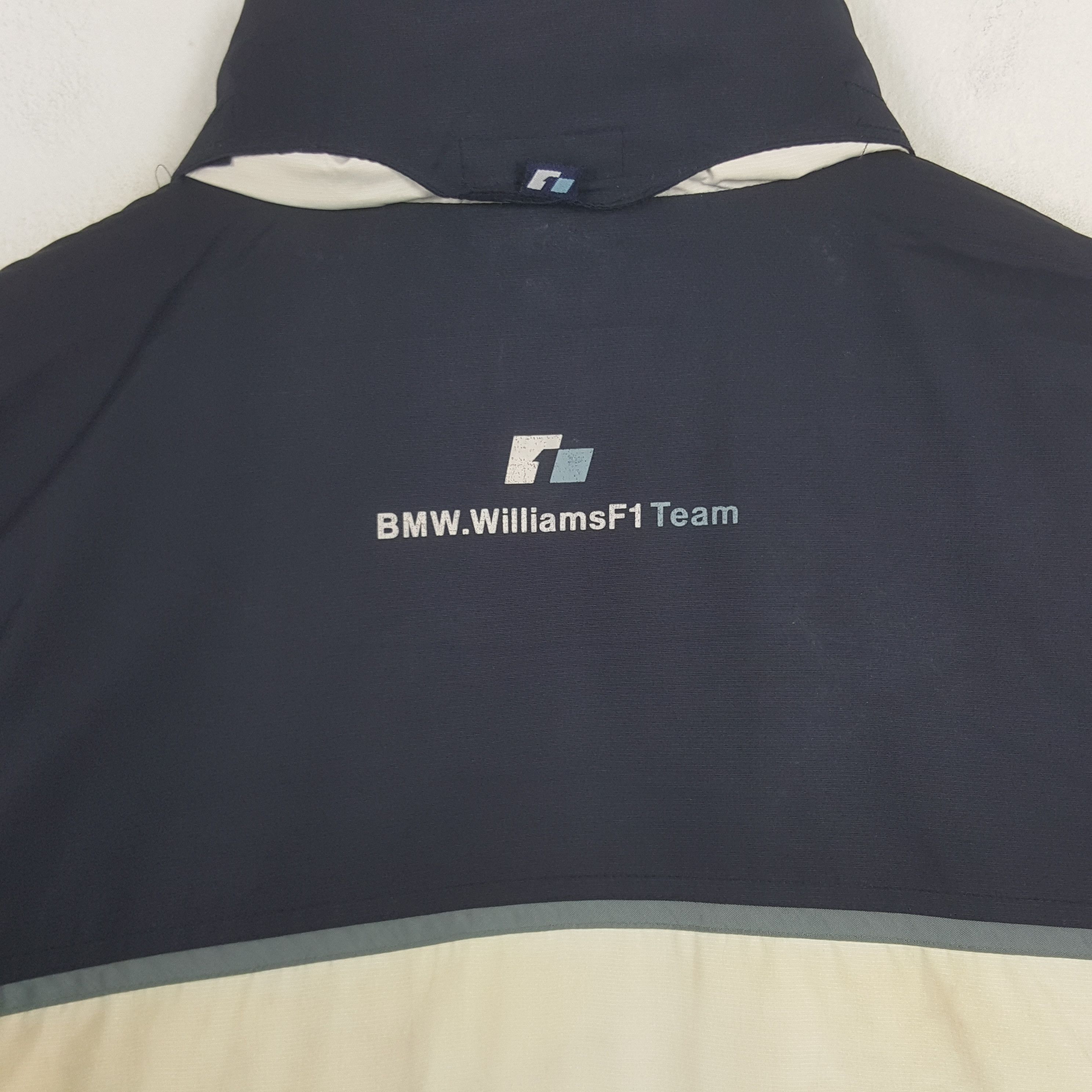 BMW × Vintage Vintage BMW WilliamsF1 Team Windbreaker Jacket Size US L / EU 52-54 / 3 - 4 Thumbnail