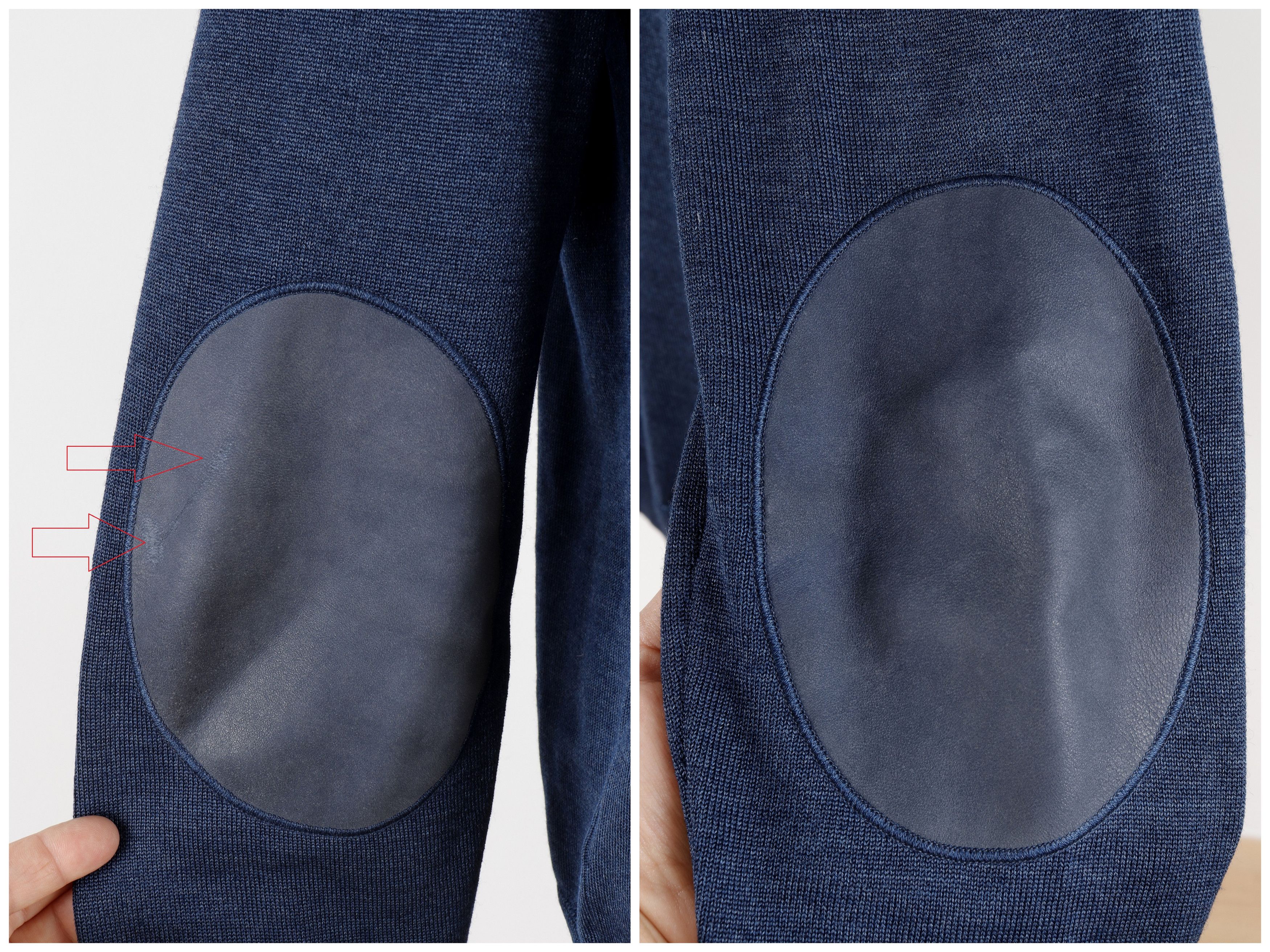 Louis Vuitton Louis Vuitton Wool Silk Blue Zip Sweater Size US L / EU 52-54 / 3 - 10 Thumbnail