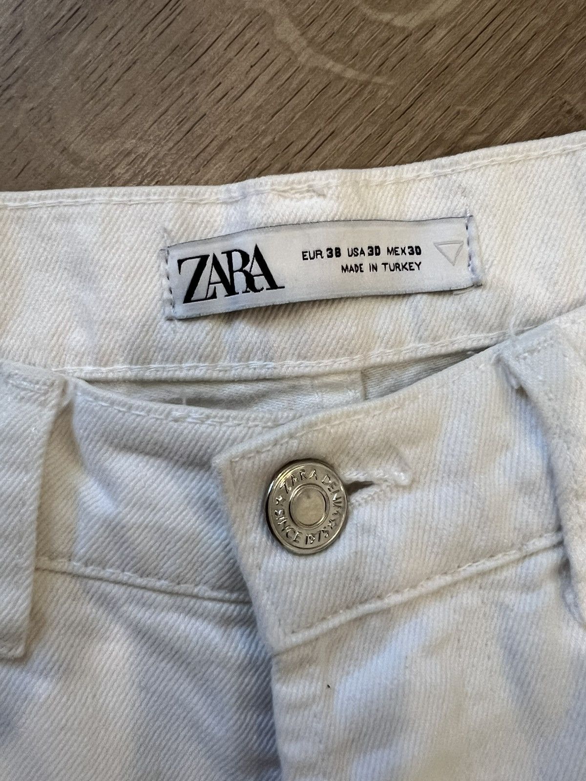 Zara Zara Mens white pants Jeans Size US 30 / EU 46 - 2 Thumbnail
