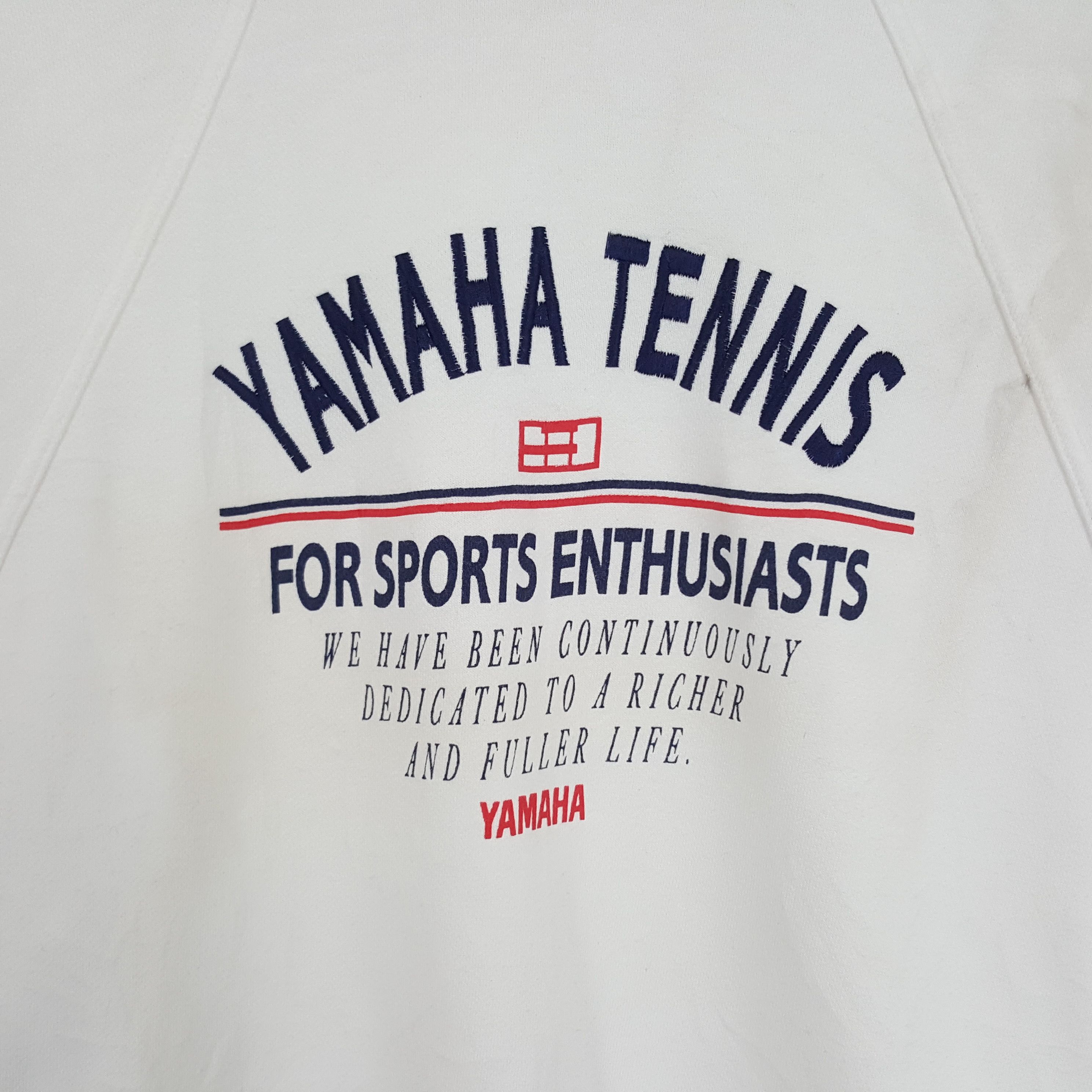 Vintage × Yamaha Vintage Yamaha Tennis Japanese Streetwear Sweatshirt Size US M / EU 48-50 / 2 - 2 Thumbnail