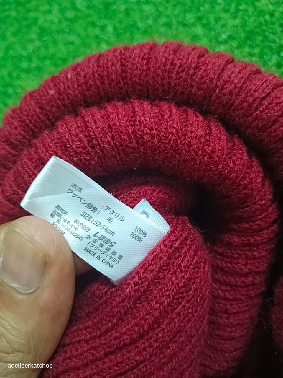 Harris Tweed CLOSSHI JAPAN X HARRIS TWEED Beanie Size ONE SIZE - 8 Thumbnail