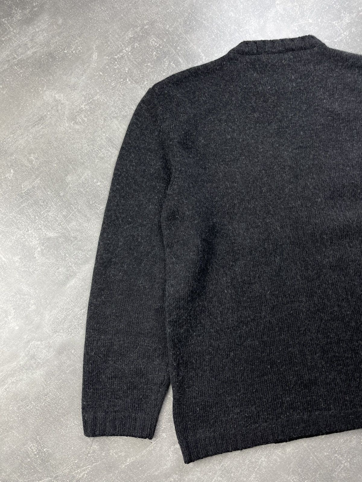 Dolce & Gabbana D&G Dolce & Gabbana 00s Sport Logo Knit Sweater Charcoal Size US L / EU 52-54 / 3 - 8 Thumbnail