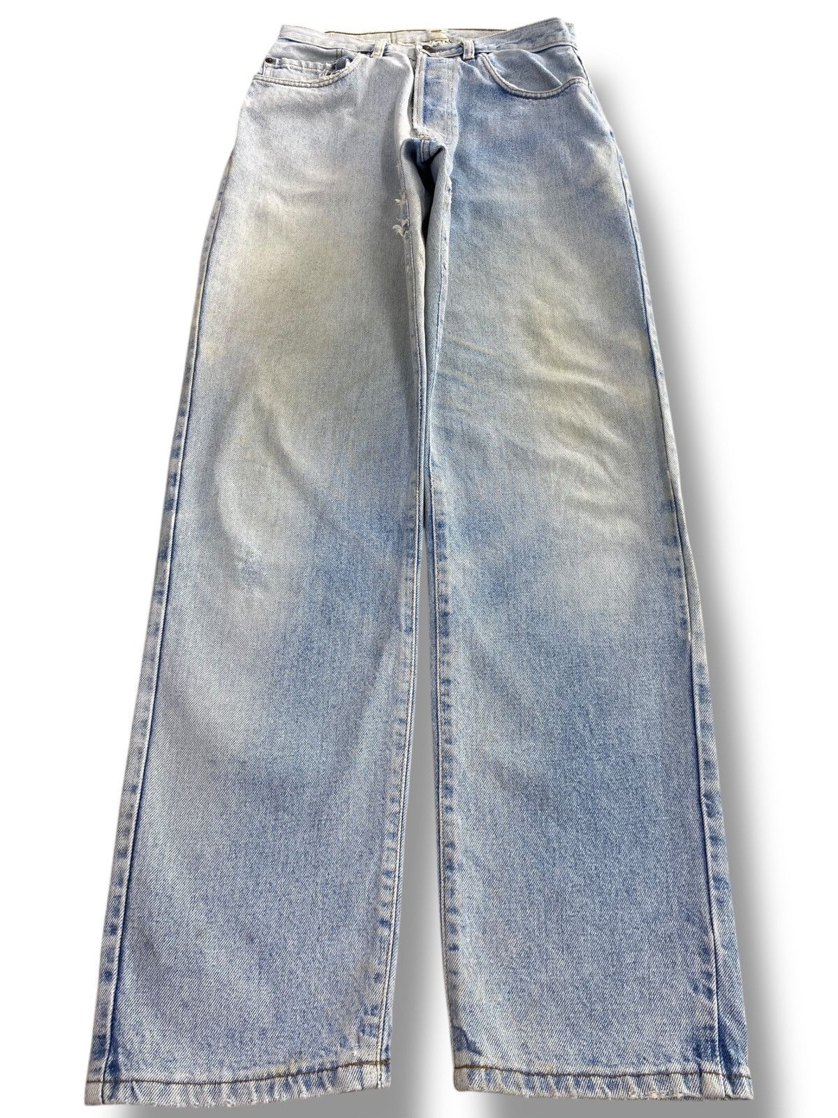 Japanese Brand Liberto Acid Light Wash Style Straight Leg Jeans Size US 28 / EU 44 - 1 Thumbnail