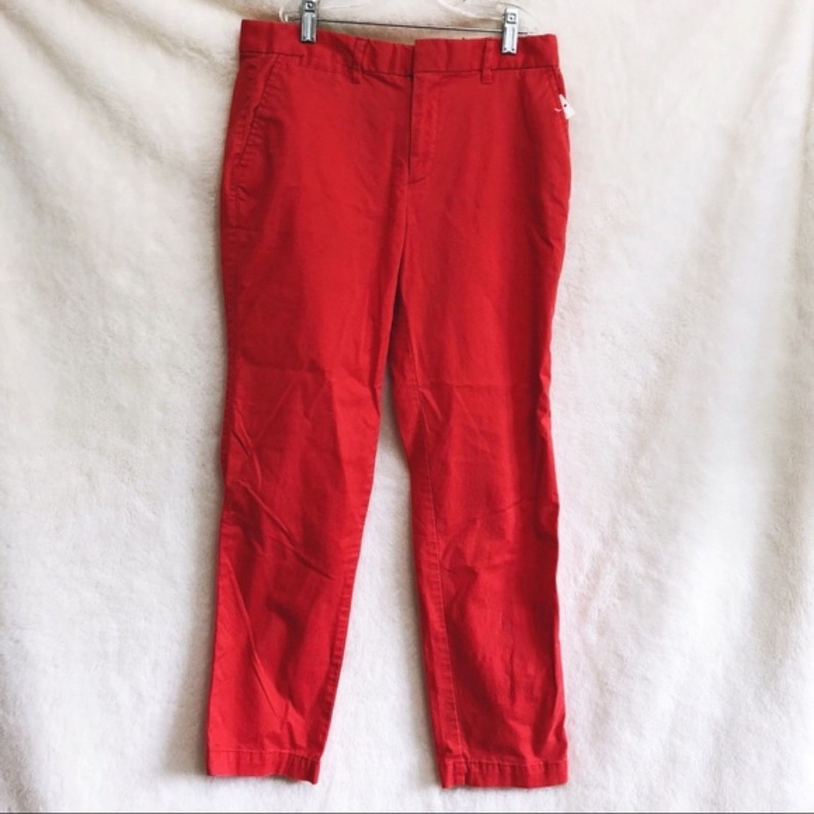 Gap GAP Raspberry Slim City Crop Pants Size 24" / US 00 / IT 34 - 5 Thumbnail