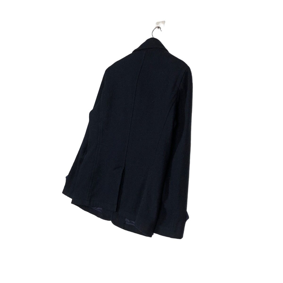 Issey Miyake 🔥Rich Black Vintage Wool Jacket Biker Nano Universe Tokyo Size US M / EU 48-50 / 2 - 10 Thumbnail