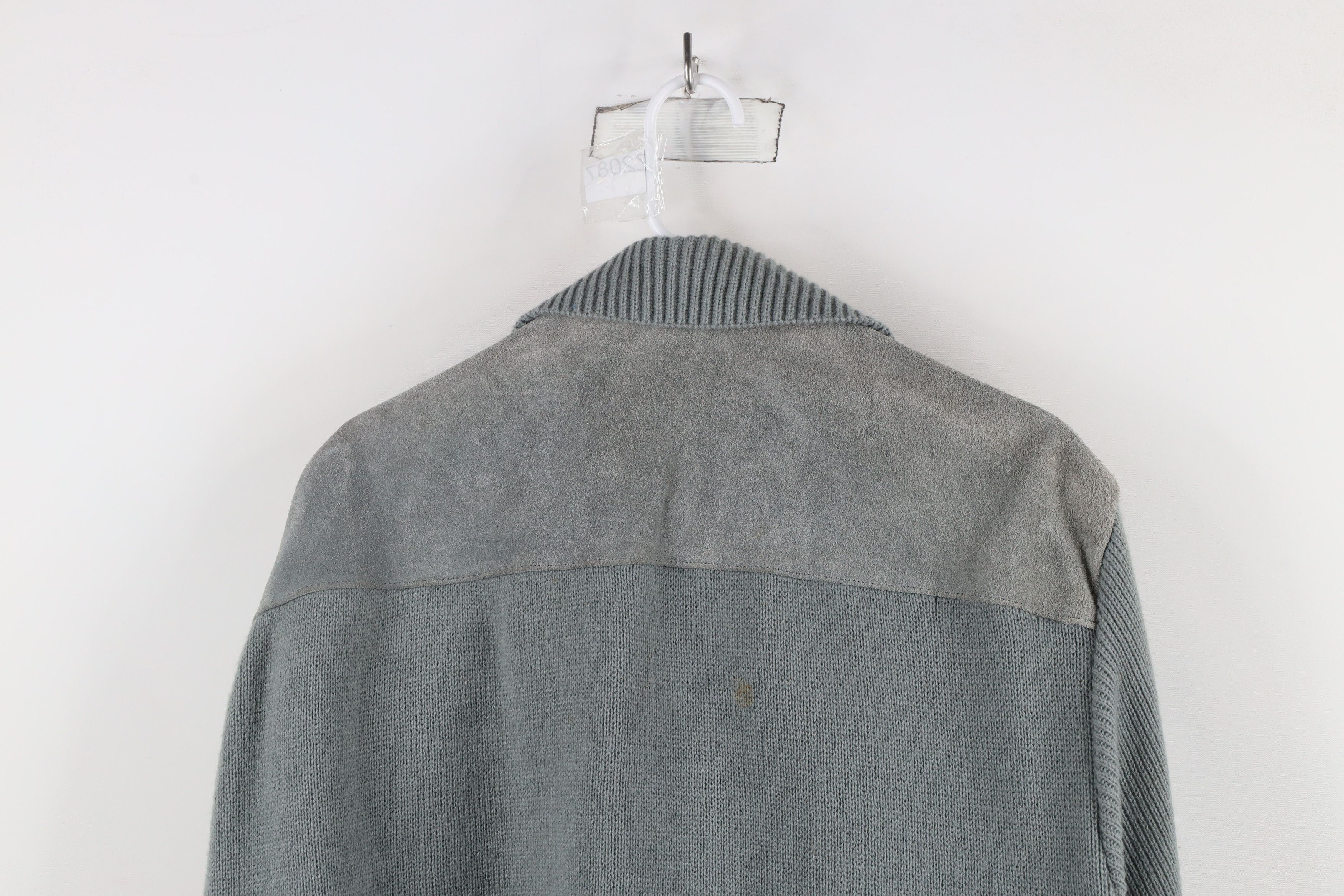 Vintage Vintage 70s Streetwear Knit Full Zip Sweater Jacket Swacket Size US XXL / EU 58 / 5 - 10 Thumbnail