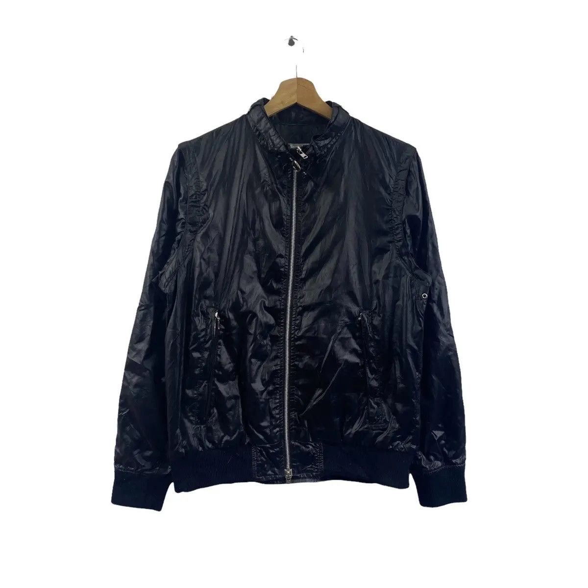 Takeo Kikuchi Vtg 90’ TAKEO KIKUCHI JAPAN Black Minimalist Jacket Size US M / EU 48-50 / 2 - 1 Thumbnail