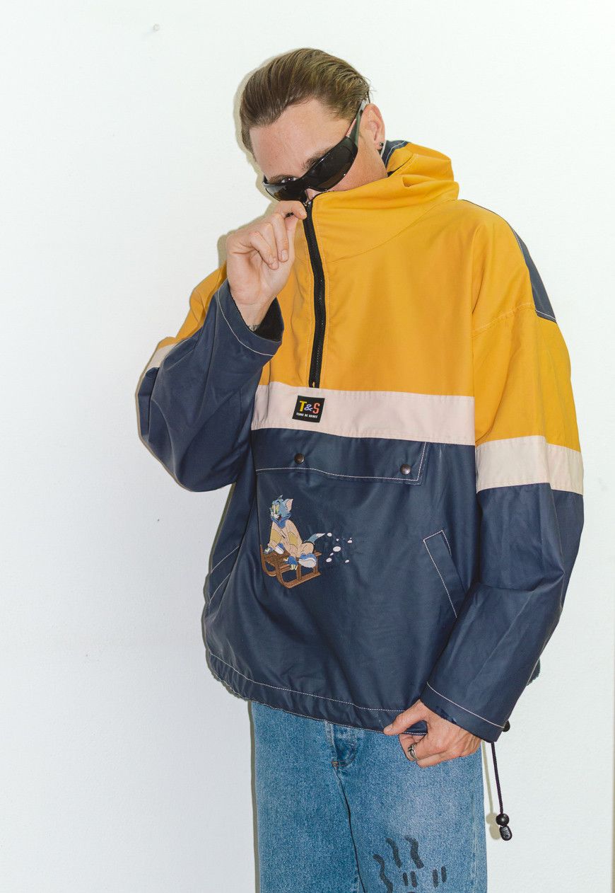 Vintage Collectible Rare Embroidered Tom and Jerry 90s Parka Jacket Size US XL / EU 56 / 4 - 1 Thumbnail
