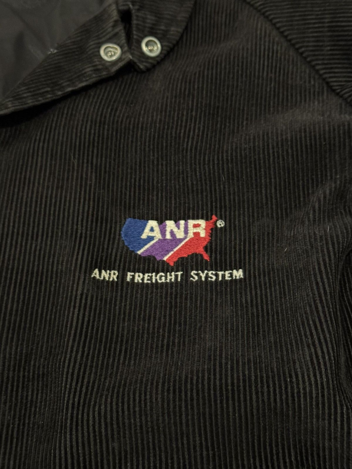 Other Vintage '70s/'80s Black Corduroy Bomber Jacket Size US L / EU 52-54 / 3 - 2 Thumbnail