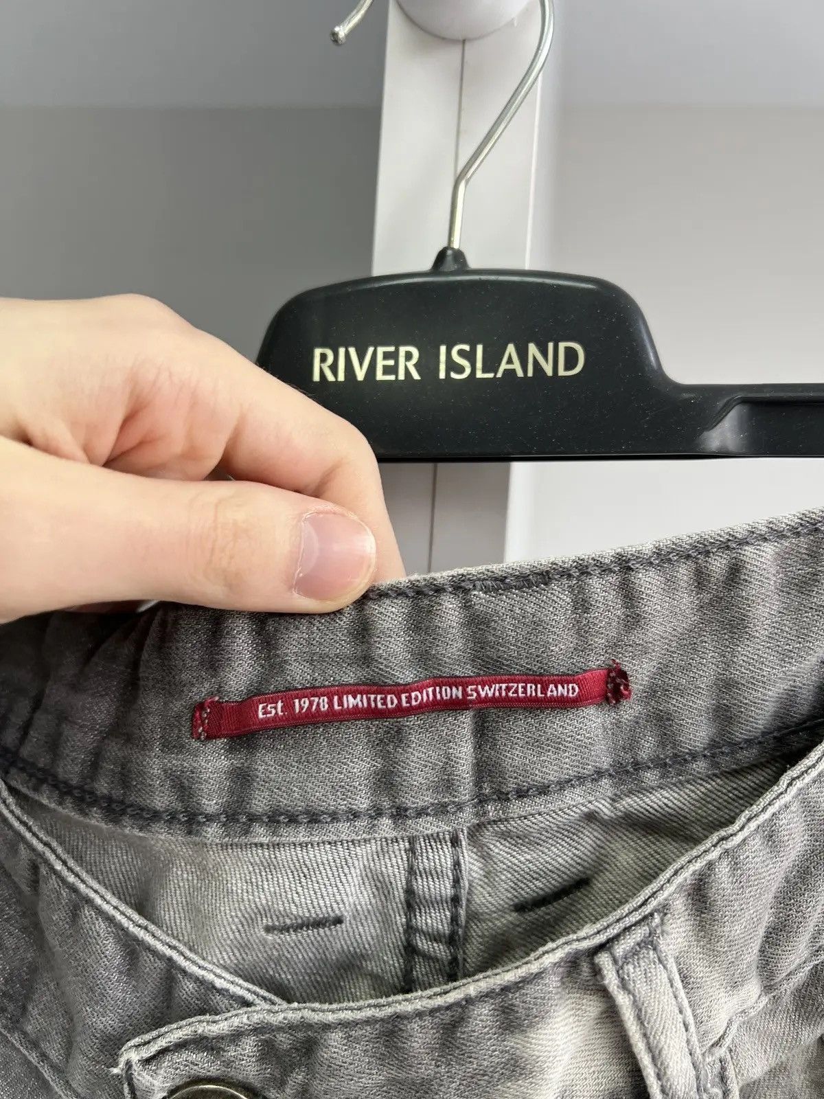 Designer × Philipp Plein × Vintage Vintage Philipp Plein Metal Logo Skull Gray Shorts Size US 34 / EU 50 - 7 Thumbnail
