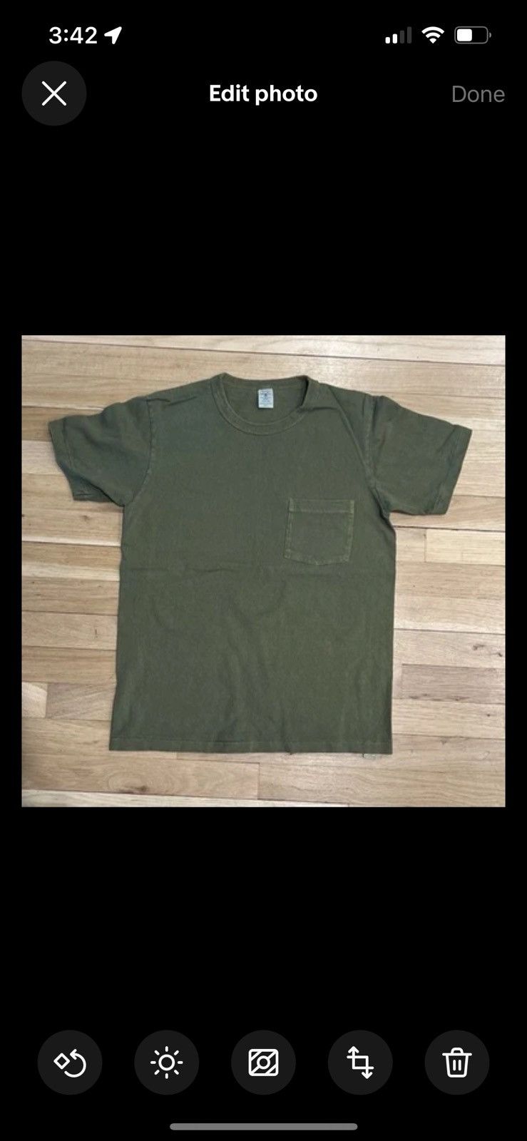 Velva Sheen VelvaSheen Pigment Dyed Crew Pocket Tee Bundle, 3 Shirts Size US M / EU 48-50 / 2 - 4 Thumbnail