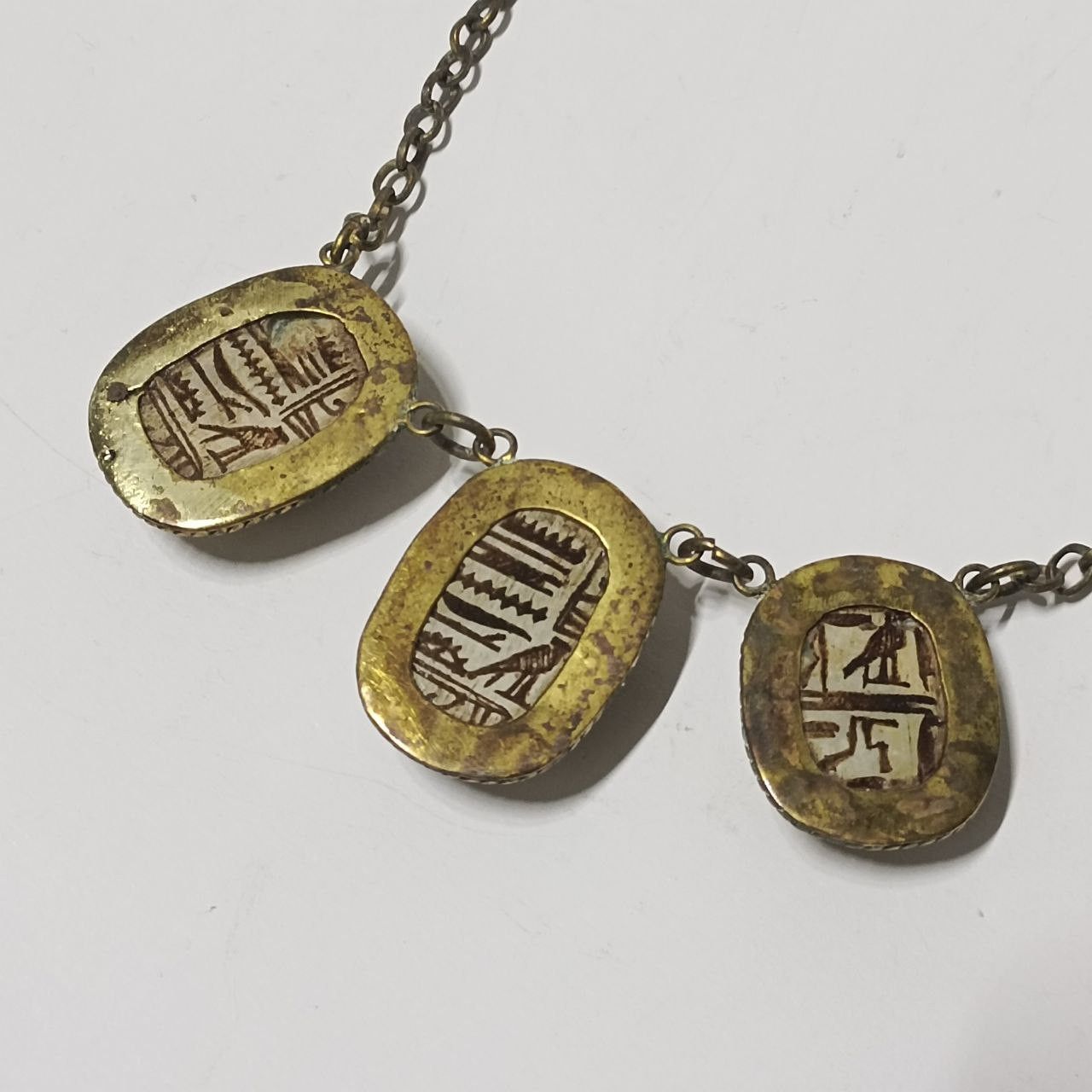 Vintage Rare Vintage Brass Egyptian Scorpion Pendant Collectible Size ONE SIZE - 8 Thumbnail