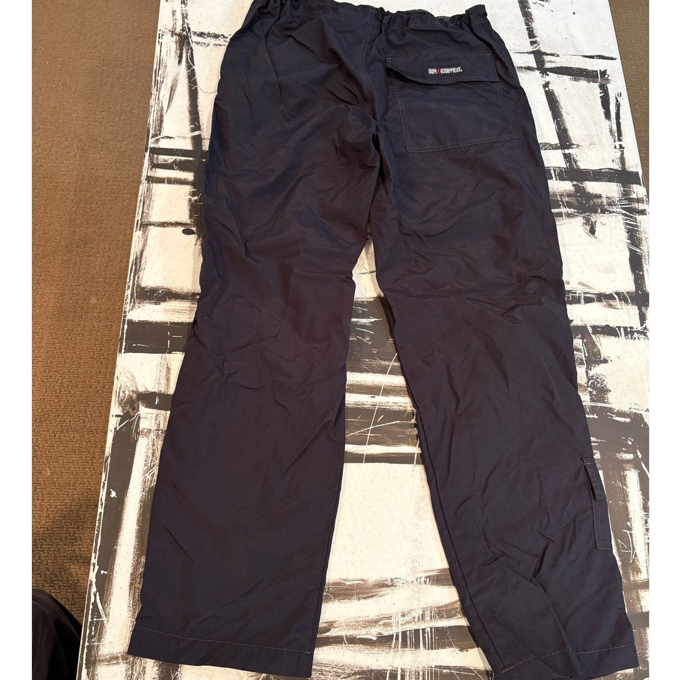 B.U.M Equipment × Vintage B.U.M. Equipment Nylon Lightweight Athletic Windbreaker-M Size US 32 / EU 48 - 9 Thumbnail