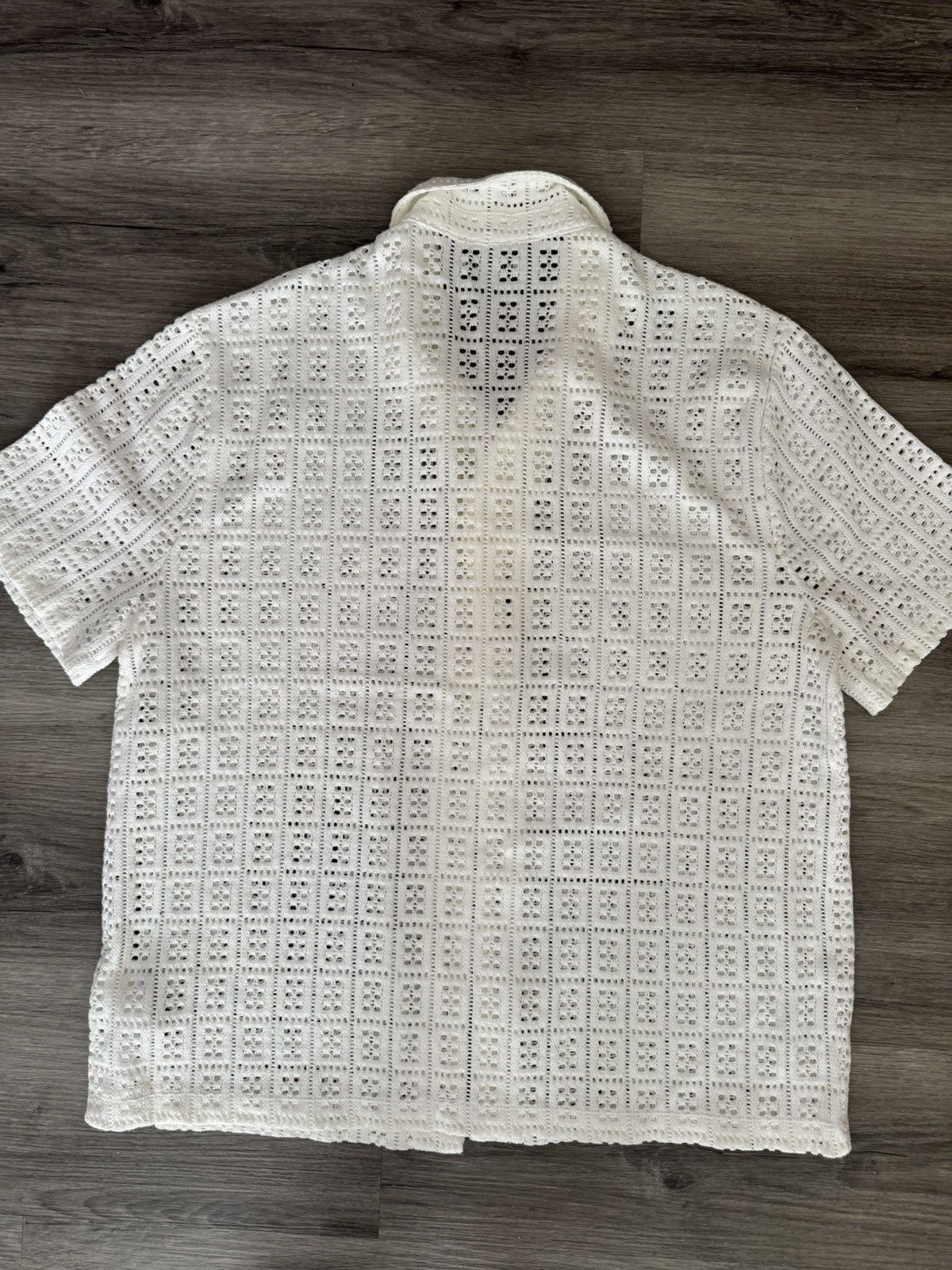 Madewell Never worn Madewell Crochet shirt Size US L / EU 52-54 / 3 - 3 Thumbnail