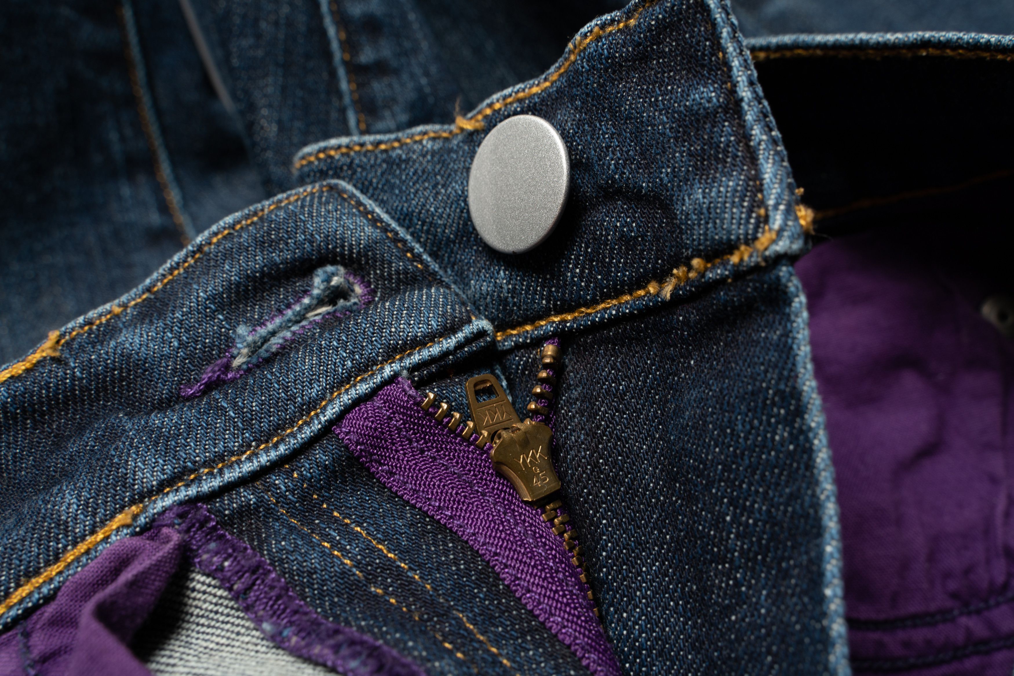 Victoria Beckham 🔴VICTORIA BECKHAM Vintage Blue Star Pocket Denim Jeans Size 24" / US 00 / IT 34 - 8 Thumbnail