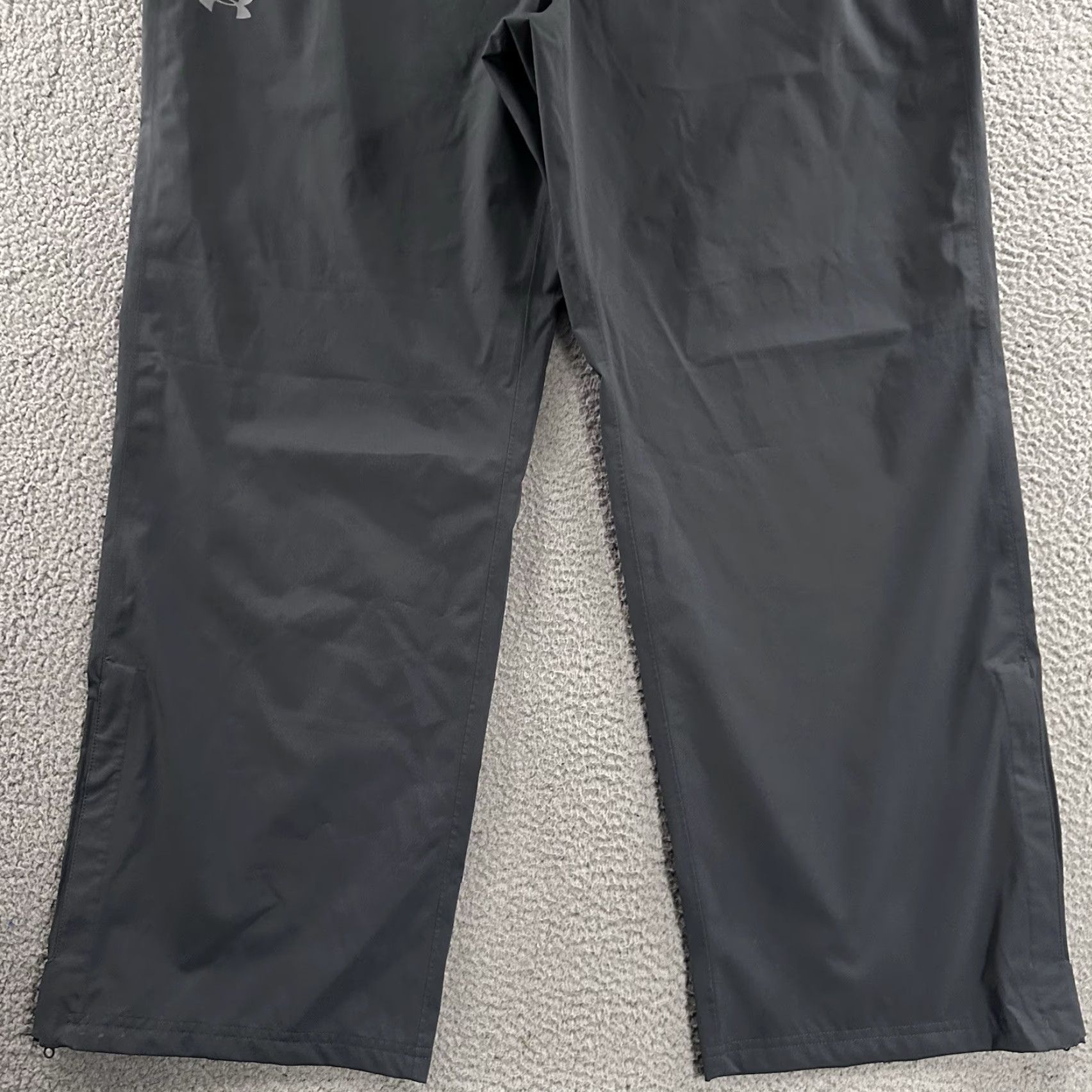 Under Armour Under Armour Mens Pants Size XXL Gray UA Storm Rain Pant Lined 100% Polyester Size US 30 / EU 46 - 4 Thumbnail