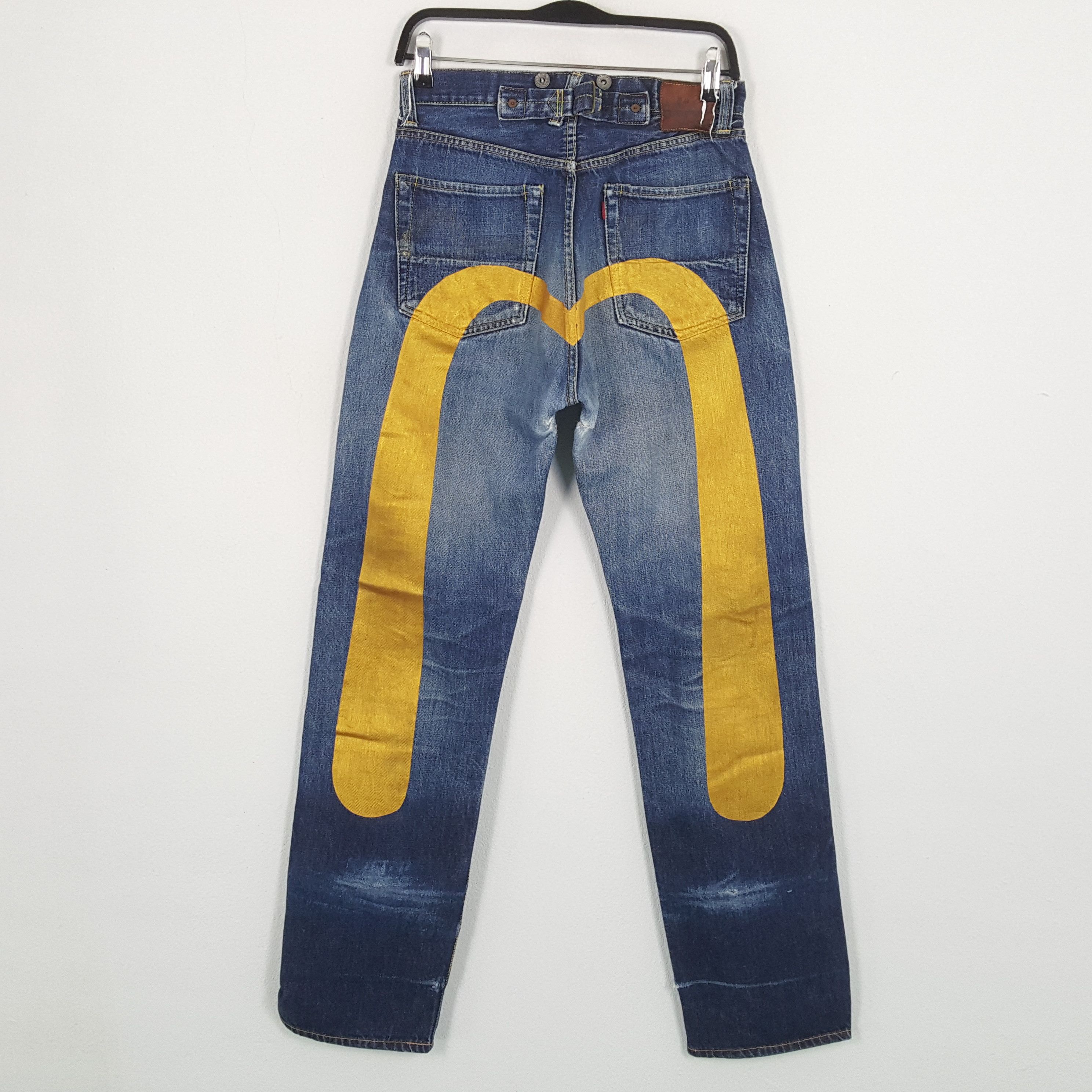 Evisu × Japanese Brand × Vintage EVIS Japanese Brand Streetwear Custom Daicock Jeans Size US 28 / EU 44 - 1 Thumbnail