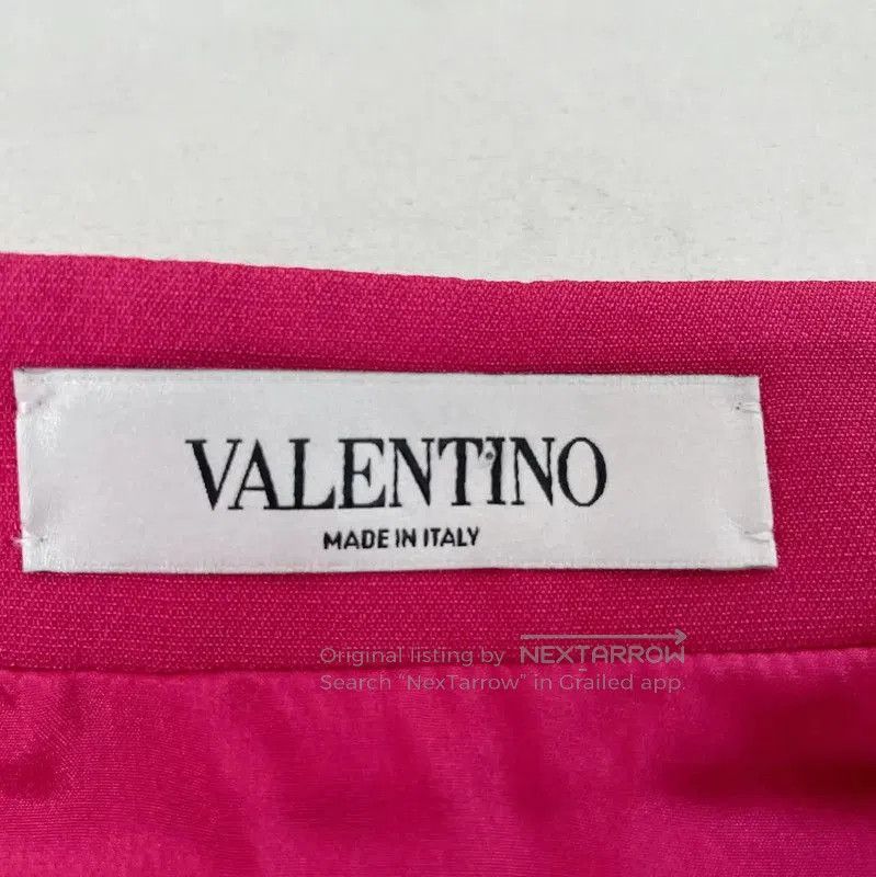 Valentino Valentino Summer Pink Wool Mini Skirt . Size 23" - 5 Thumbnail