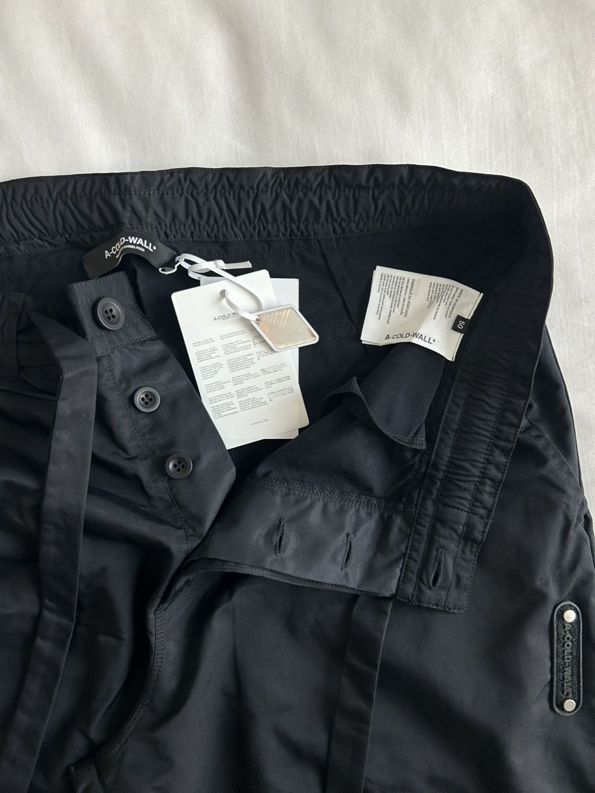 A-COLD-WALL* A Cold Wall ACW Cinch Pants Onyx Large Size US 34 / EU 50 - 6 Thumbnail