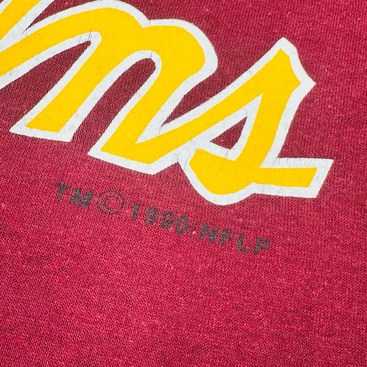 Logo 7 Vintage Logo 7 1990 Washington Redskins Crew Neck Tee - XL Size US XL / EU 56 / 4 - 3 Thumbnail