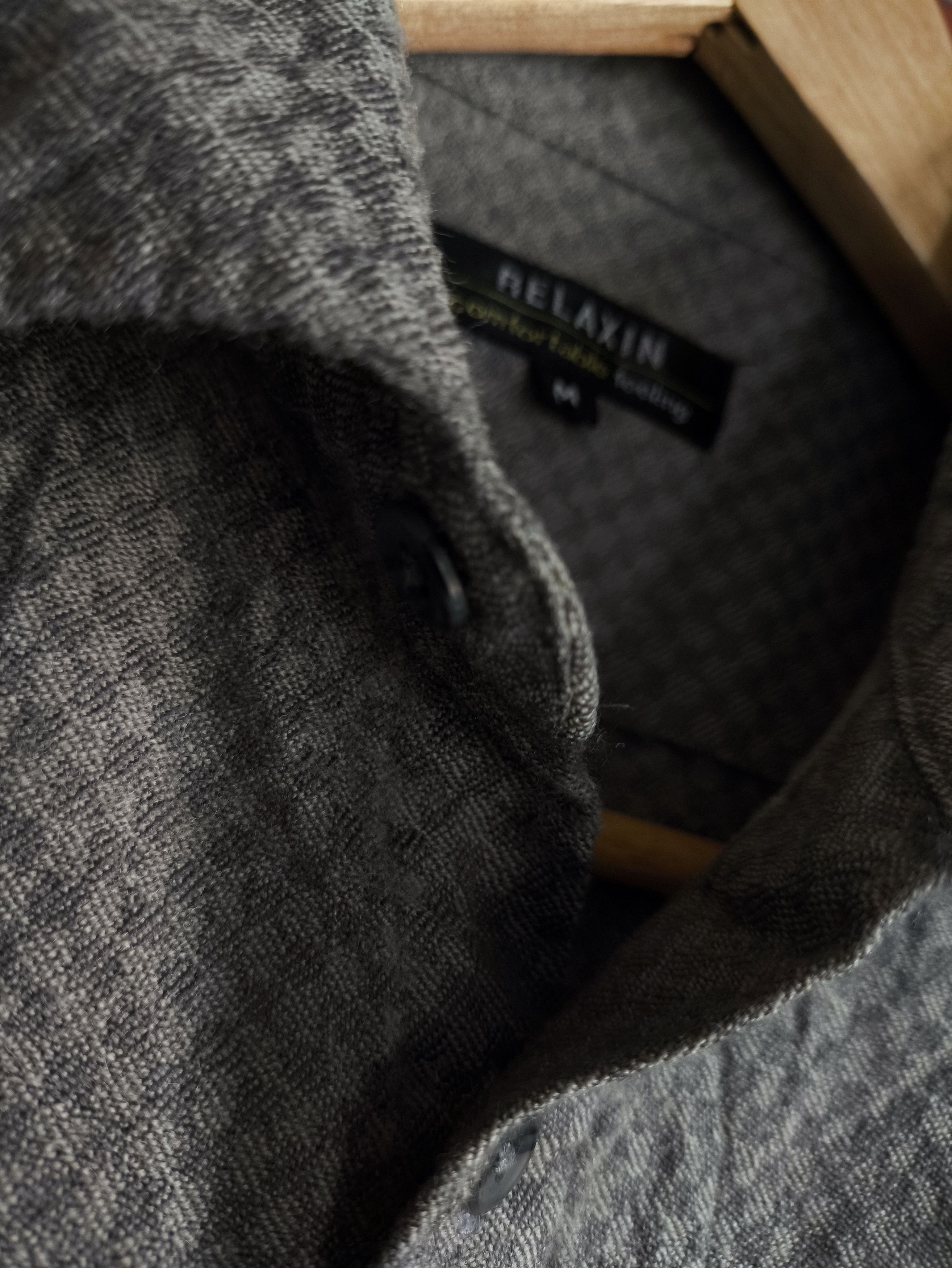 Other vintage flannel shirt pure wool Size US L / EU 52-54 / 3 - 4 Thumbnail