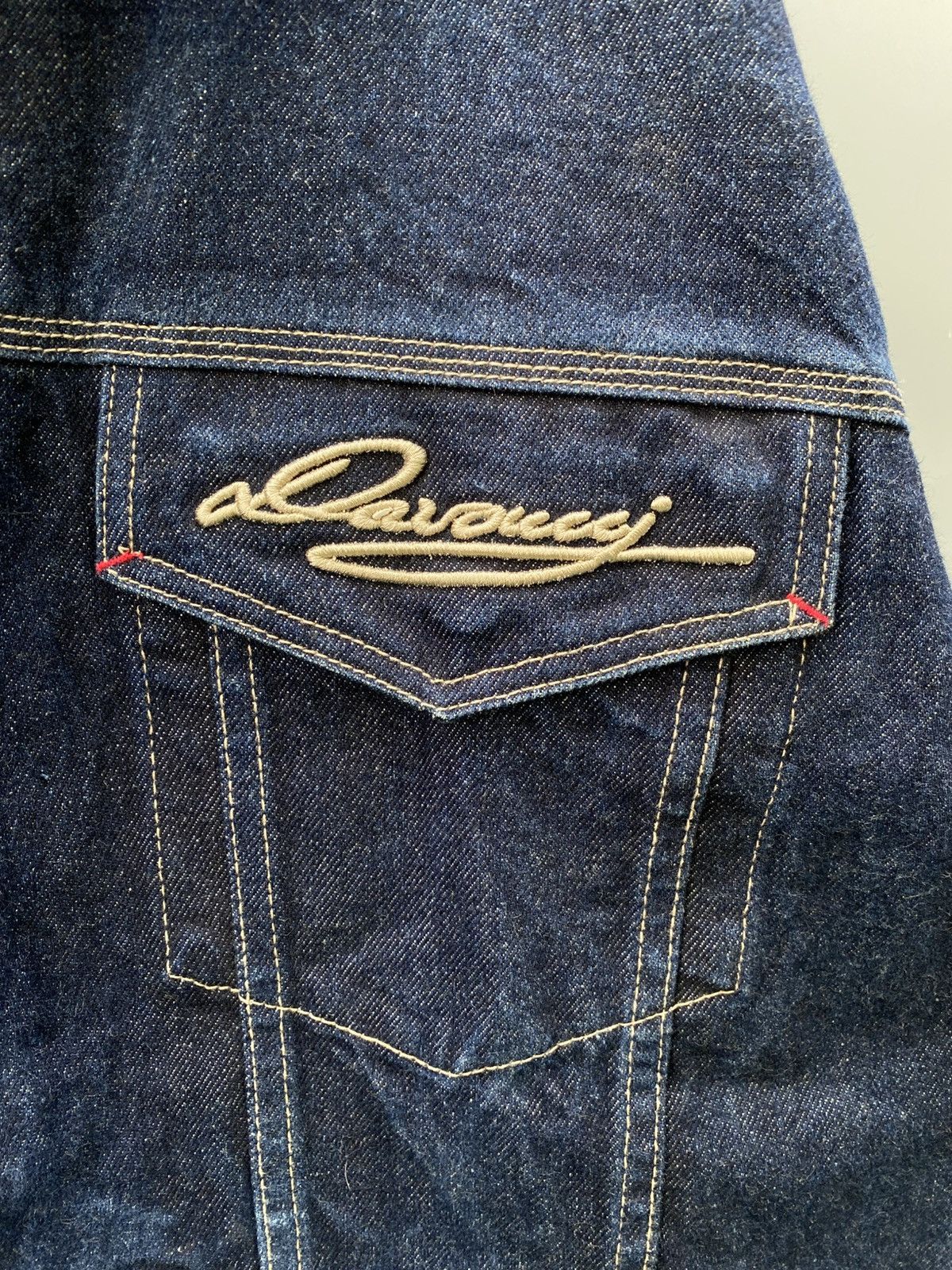 Vintage 90s Davoucci Vintage Hip hop Denim Jacket Size US XL / EU 56 / 4 - 3 Thumbnail