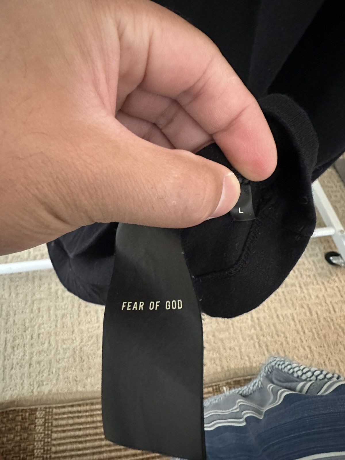 Fear of God Fear of God Baseball Tee - Vintage Black - L Size US L / EU 52-54 / 3 - 3 Thumbnail