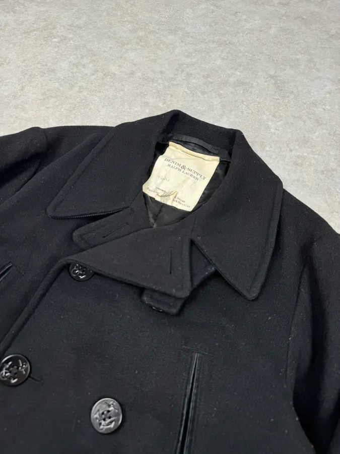 Polo Ralph Lauren Ralph Lauren Black Wool Caban Jacket Size US L / EU 52-54 / 3 - 5 Thumbnail