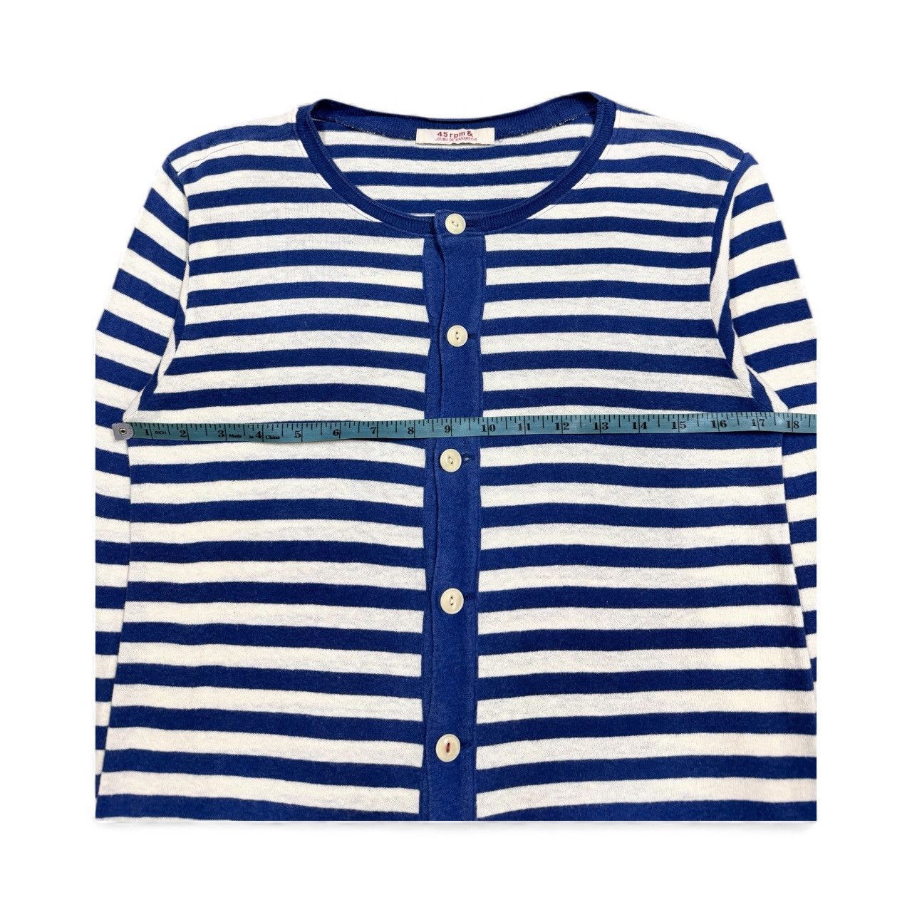 45rpm Vtg🔥45rpm & Joubu De Nagamochi Striped Cardigan Size US S / EU 44-46 / 1 - 16 Thumbnail