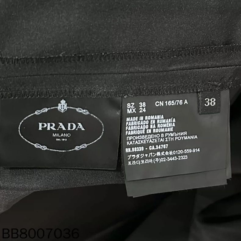 Prada Prada Black nylon dress 2502-Nextarrow Size XS / US 0-2 / IT 36-38 - 6 Thumbnail