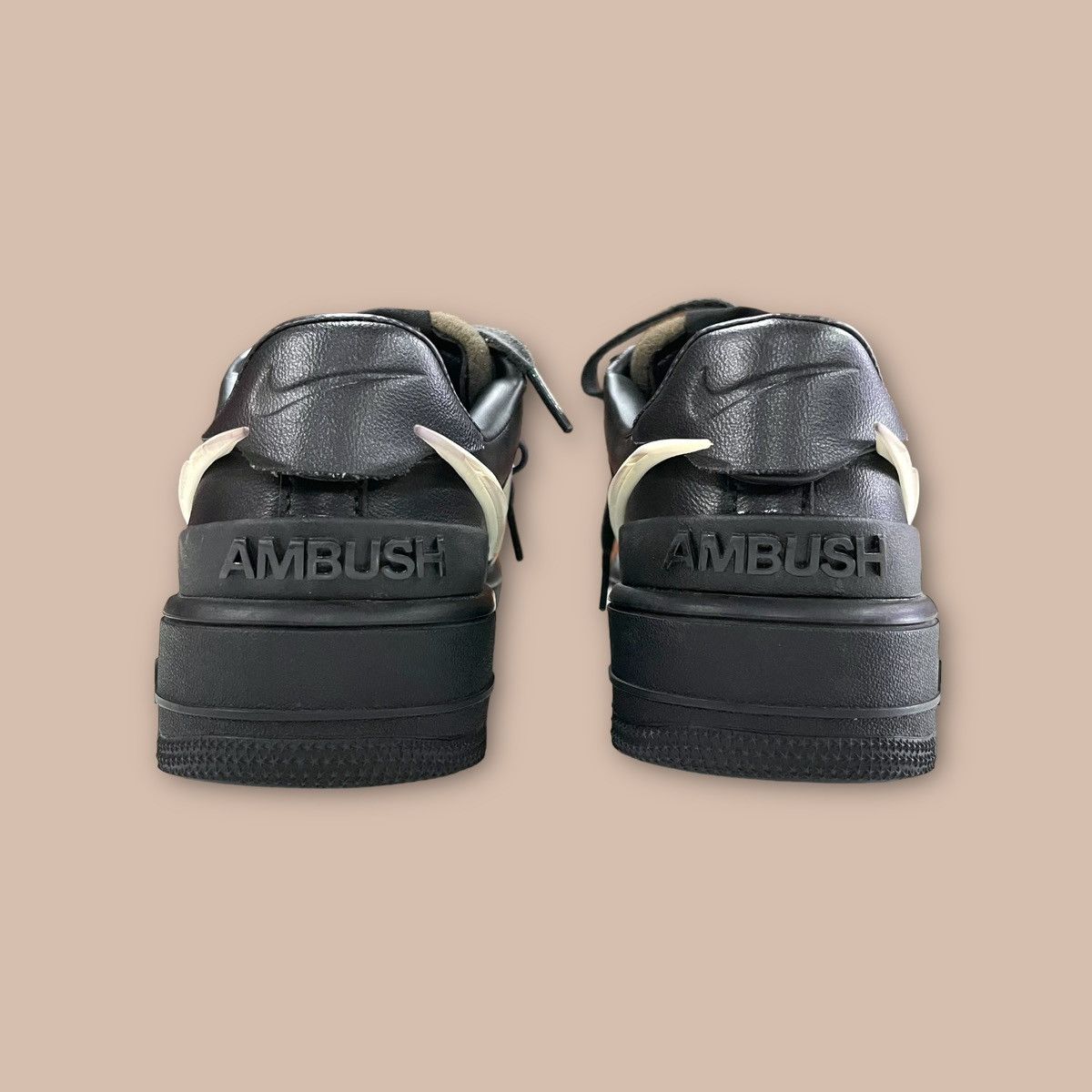 Ambush Design × Nike Nike Air Force 1 Low x Ambush "BLACK" Size US 5 / EU 37 - 3 Thumbnail