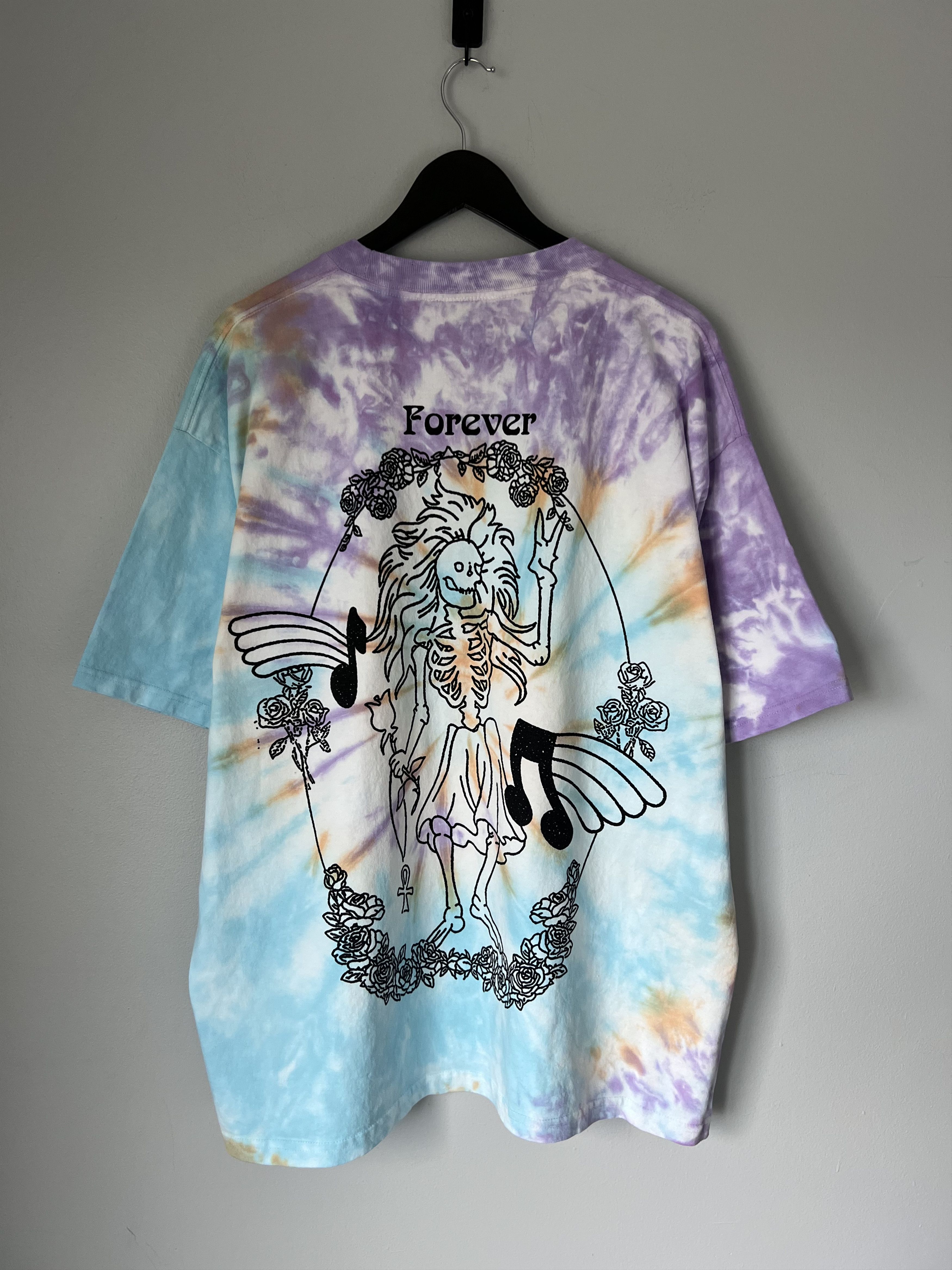 Grateful Dead × Online Ceramics Online Ceramics Jerry Garcia Rosebud Tie Dye Tee Size US L / EU 52-54 / 3 - 4 Thumbnail