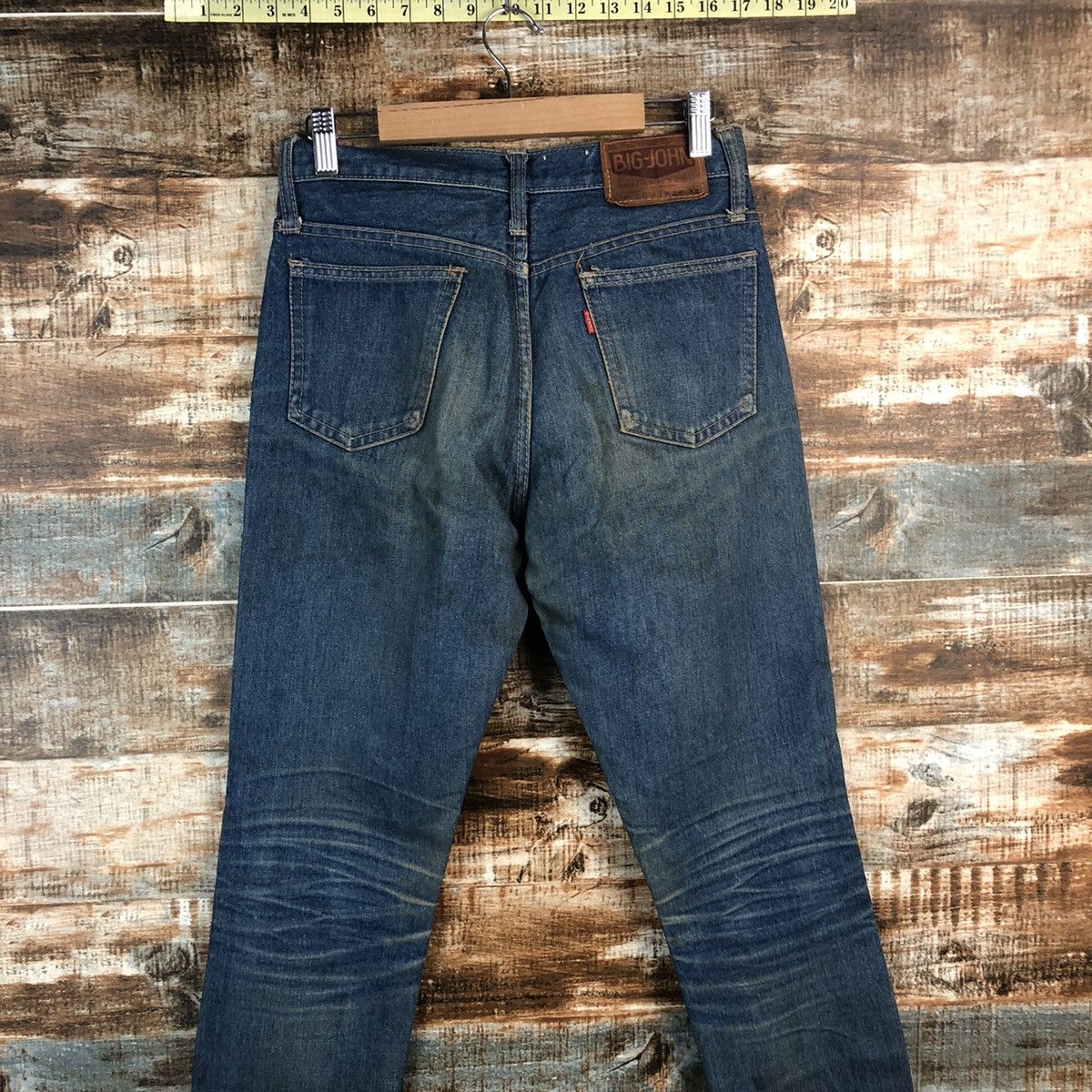 Big John DL Big John vintage Blue Denim Pants #C621 Size US 28 / EU 44 - 14 Thumbnail