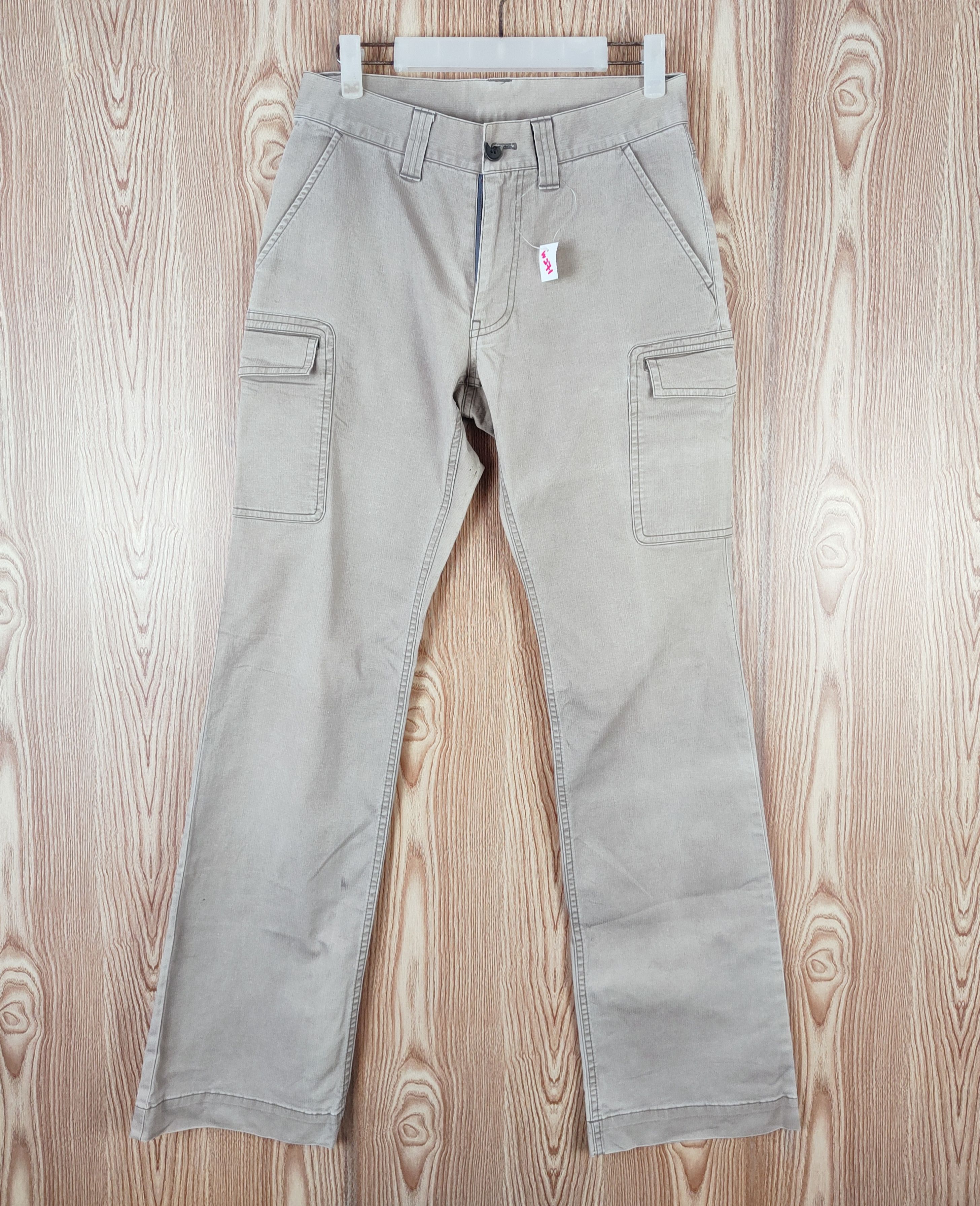Japanese Brand Joseph Homme Beige Multipocket Tactical Cargo Pants #W271 Size 30" / US 8 / IT 44 - 1 Thumbnail