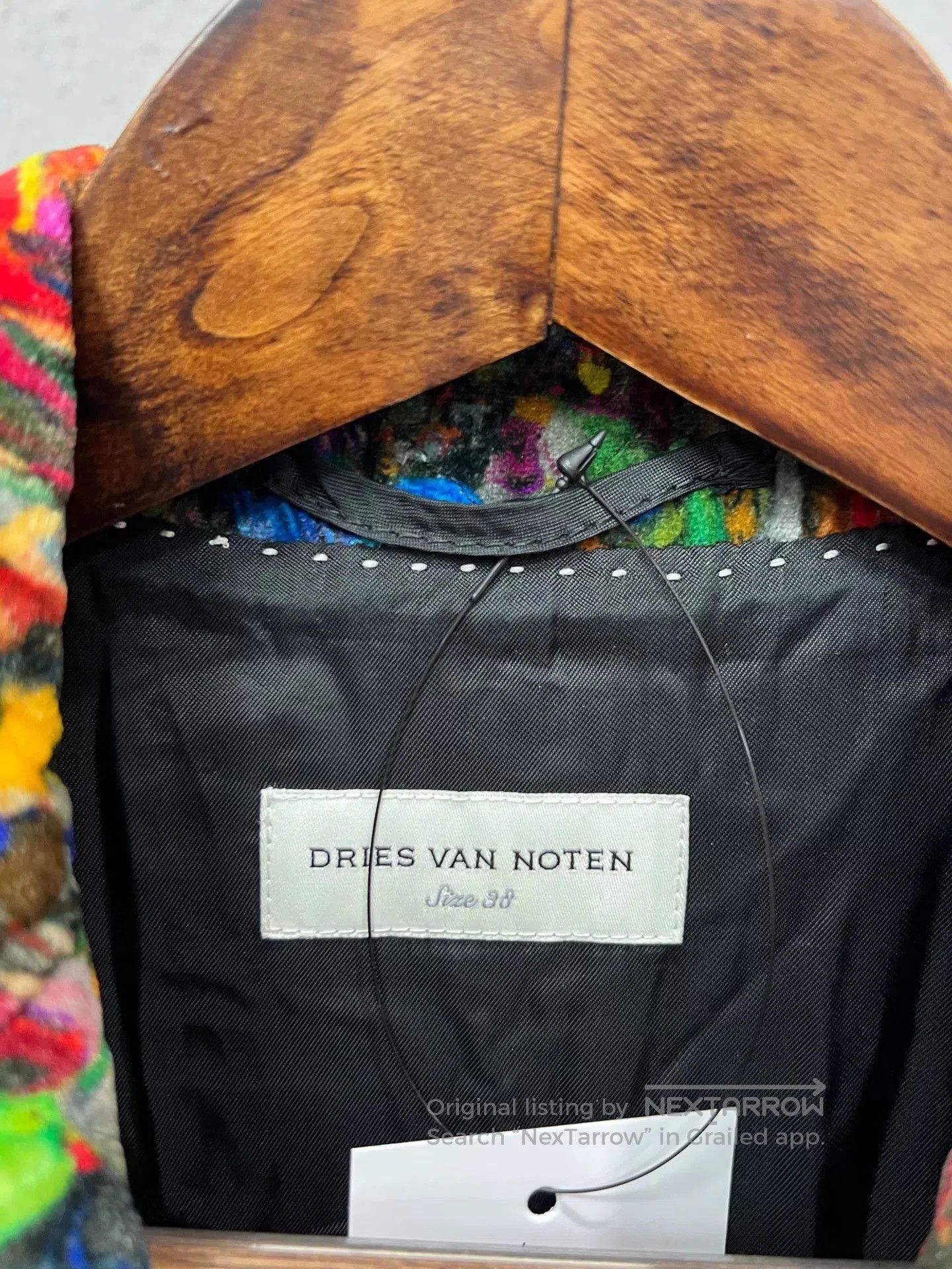 Dries Van Noten Dries Van Noten Runway Velvet Coat. Size S / US 4 / IT 40 - 4 Thumbnail