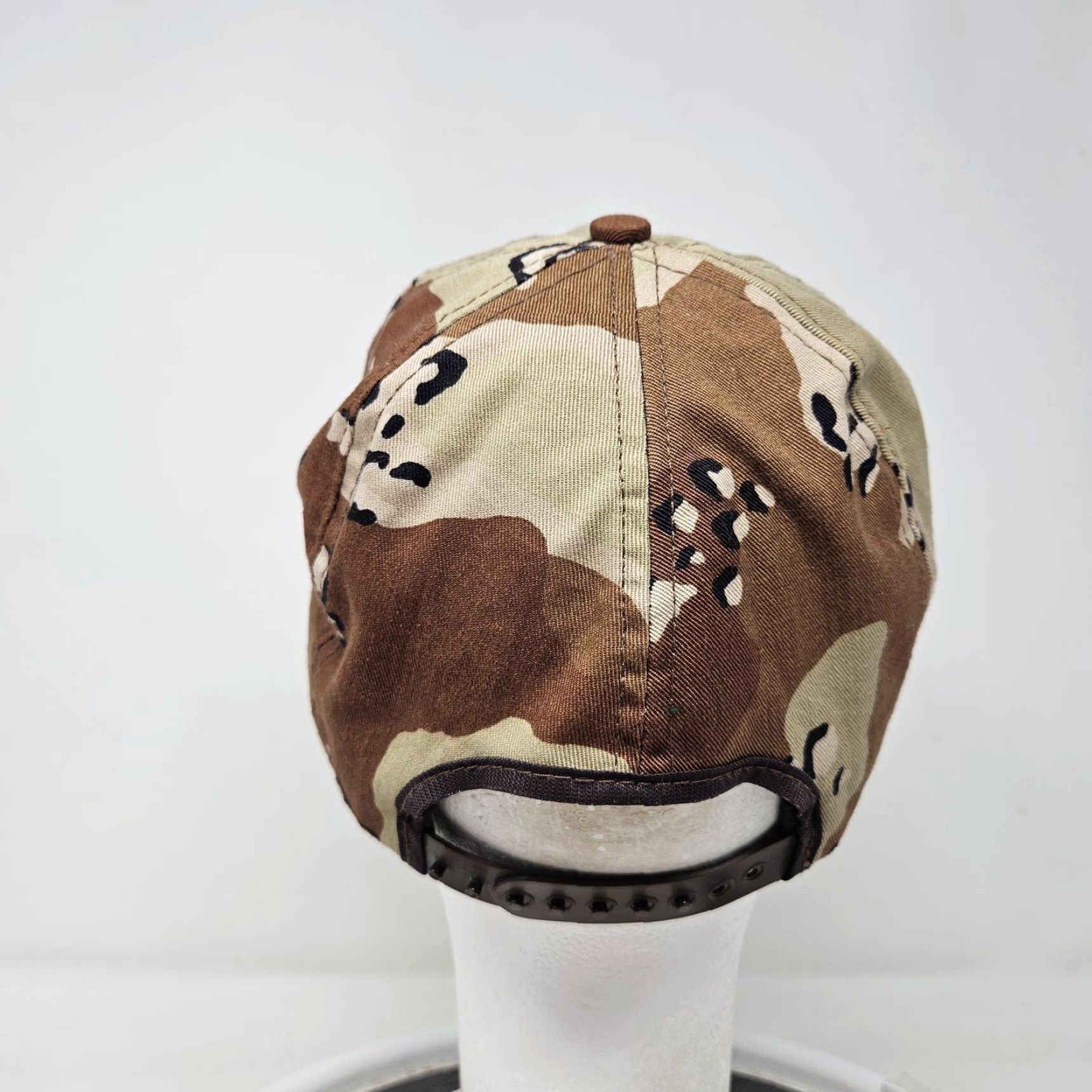 Vintage VINTAGE DE-STA-CO Hat Cap Snap Back Brown Camo Advertising Trucker Mens 90s Size ONE SIZE - 4 Thumbnail