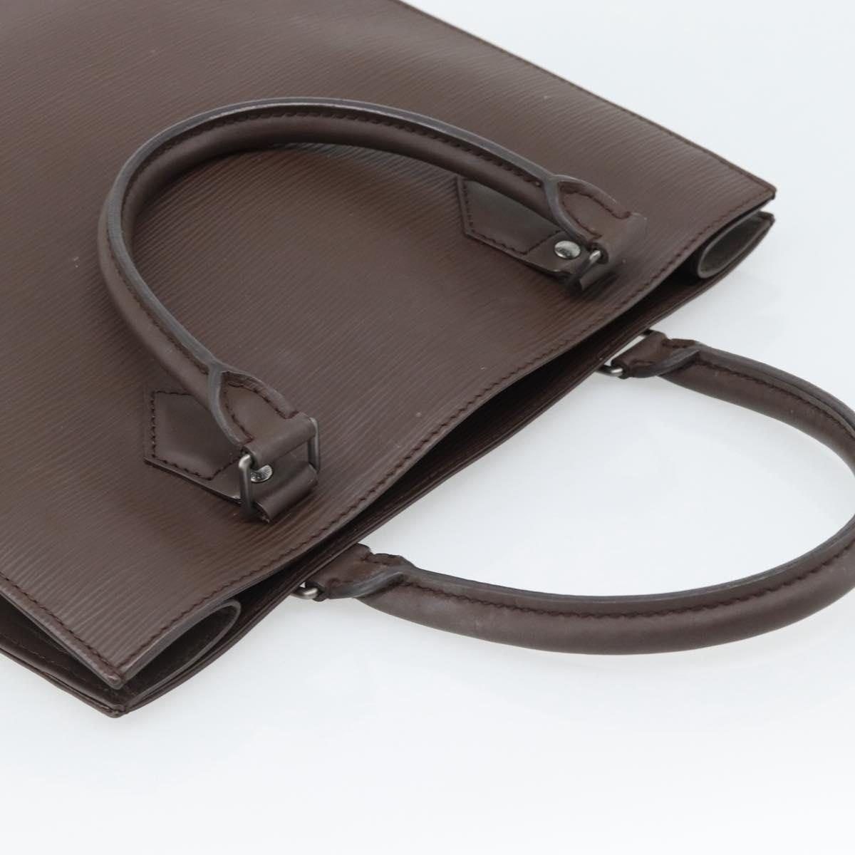 Louis Vuitton Louis Vuitton Epi Sac Plat PM Handbag Brown Size ONE SIZE - 5 Thumbnail