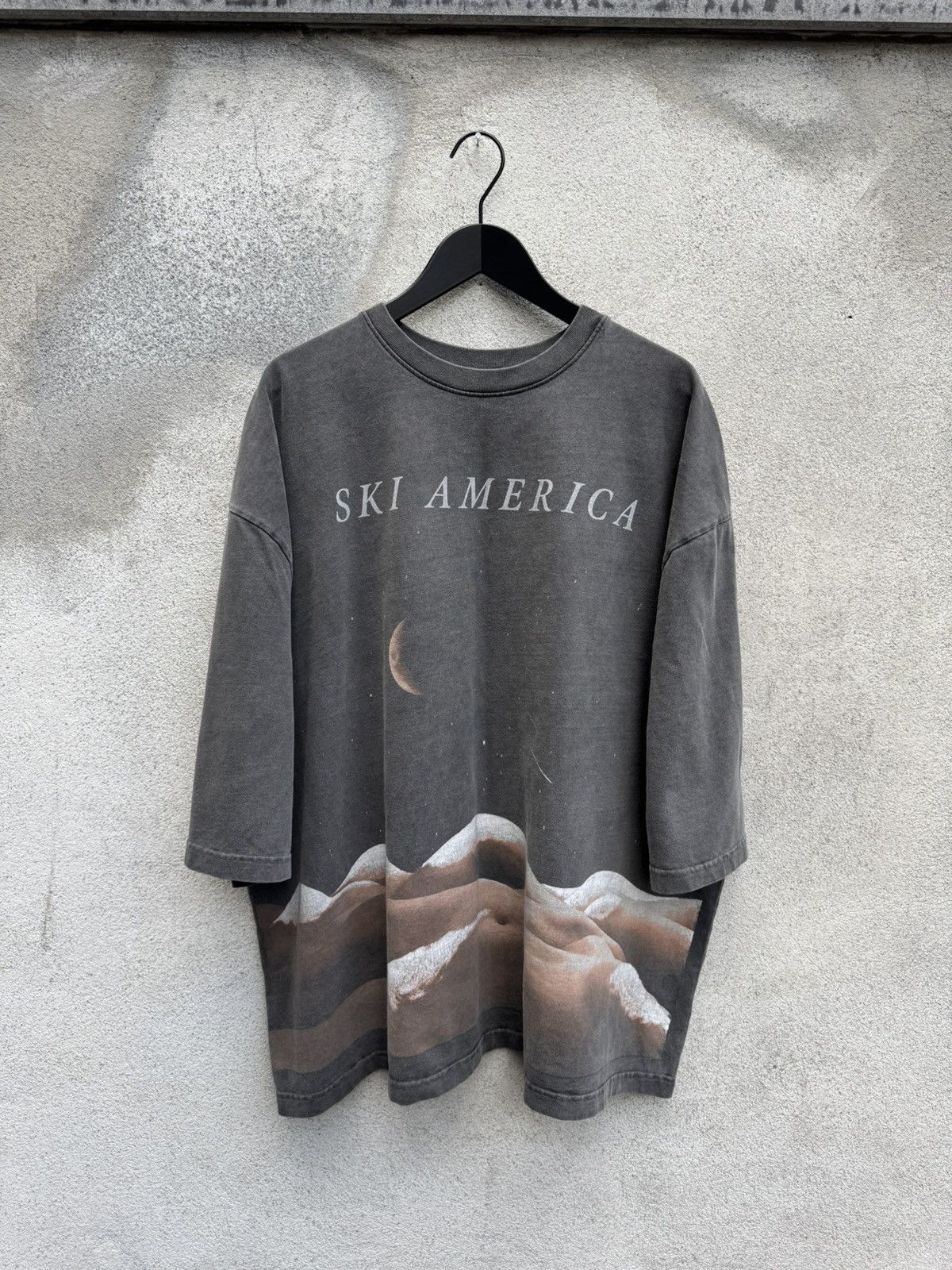 Willy Chavarria Willy Chavarria "Ski America" Tee Size US L / EU 52-54 / 3 - 1 Thumbnail