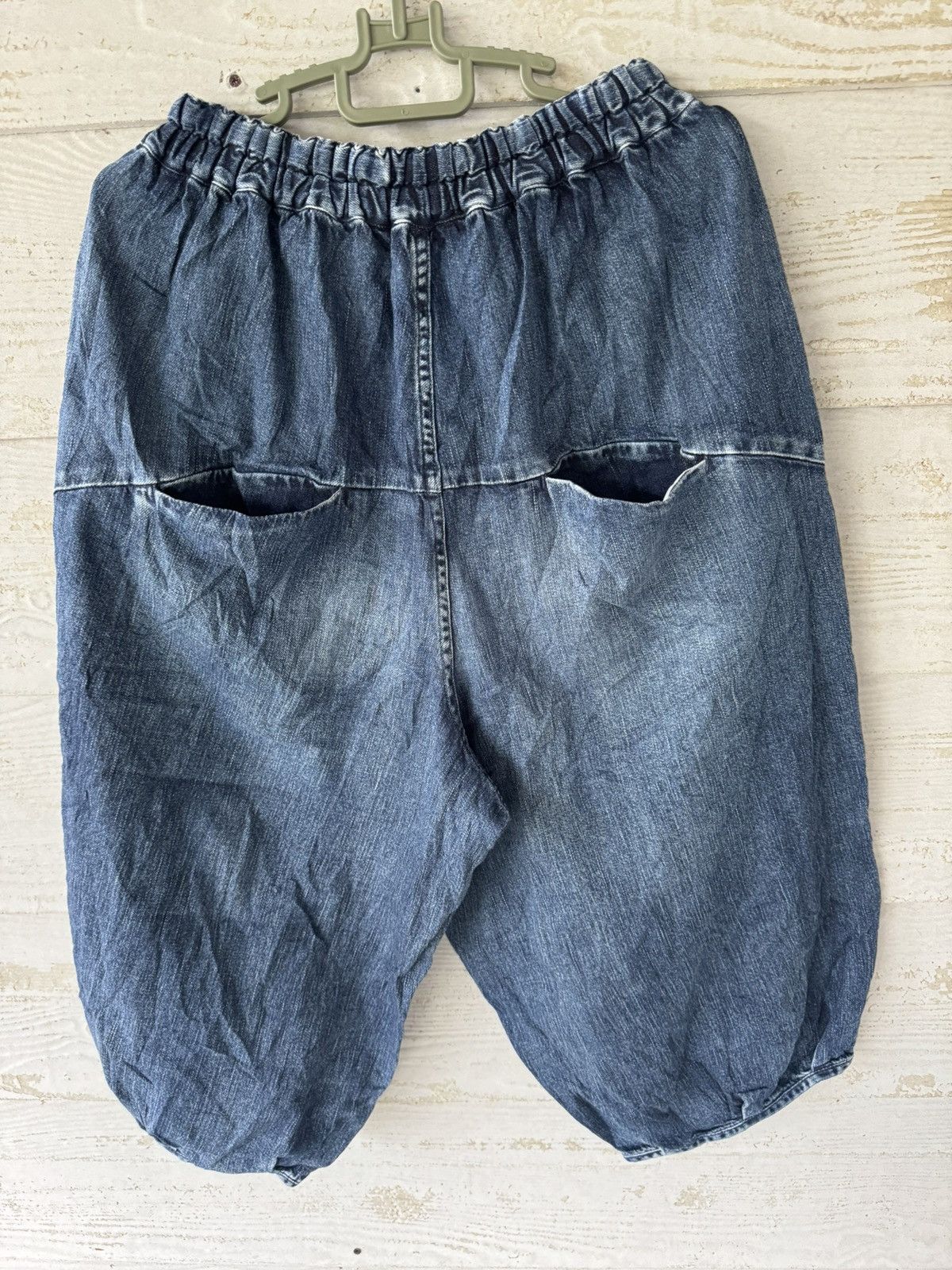 Japanese Brand DEEP BLUE CROPPER PANST JAPAN Size US 34 / EU 50 - 2 Thumbnail