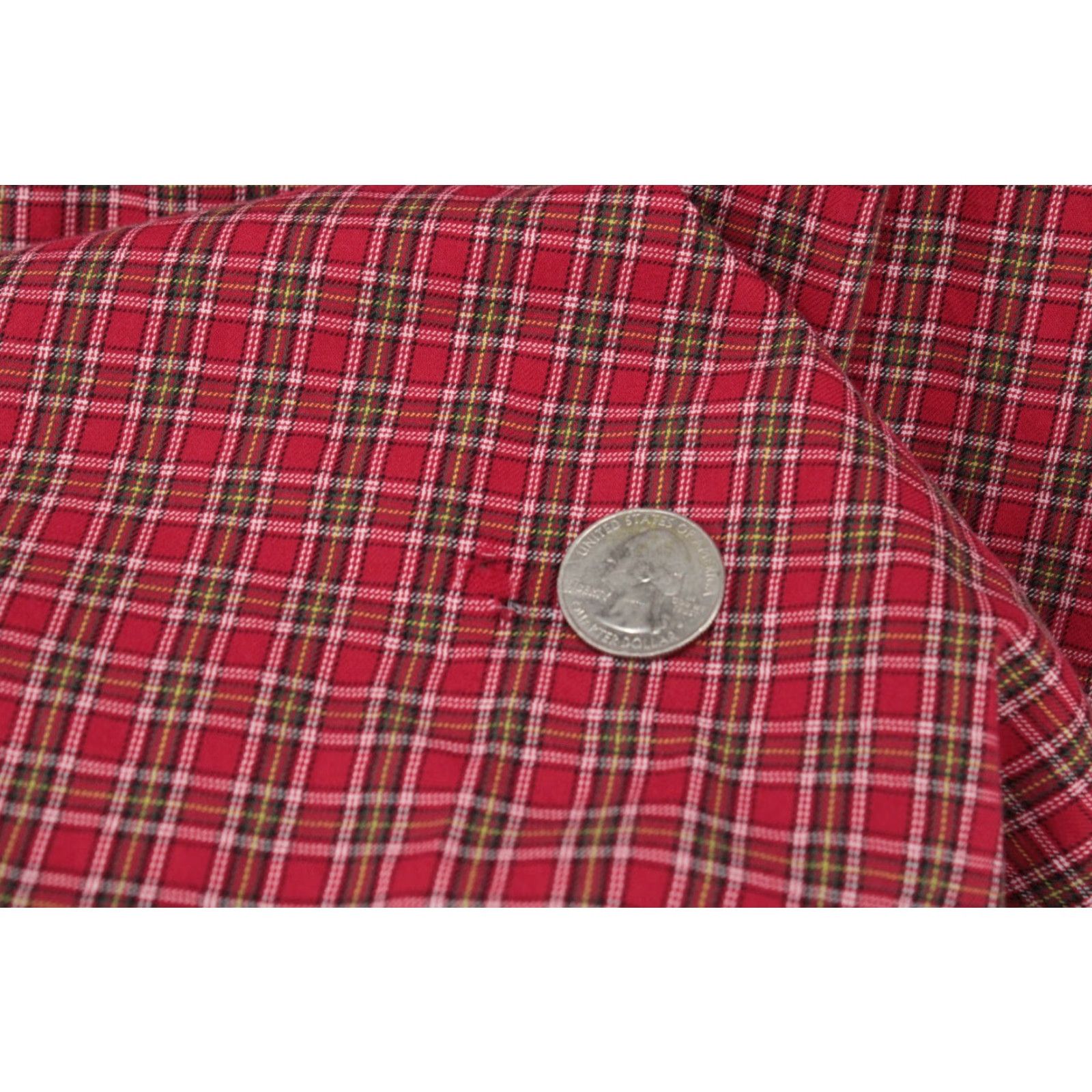 Polo Ralph Lauren VINTAGE Polo Ralph Lauren Shirt Men's Big 4XB Red Black Plaid Long Sleeve Button Preppy Mens Size US XXL / EU 58 / 5 - 2 Thumbnail