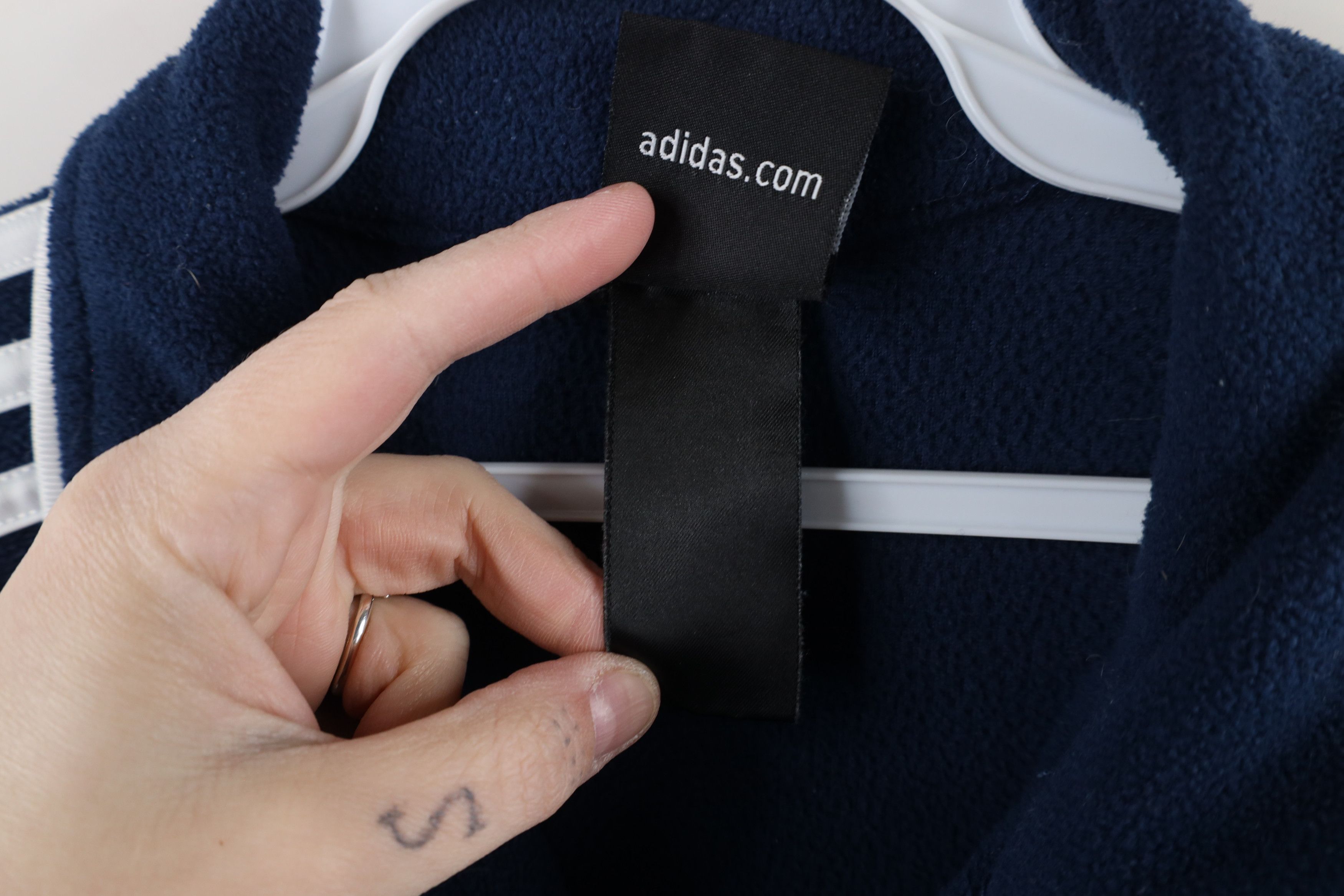 Adidas Vintage Adidas Notre Dame University Half Zip Fleece Sweater Size US L / EU 52-54 / 3 - 12 Thumbnail