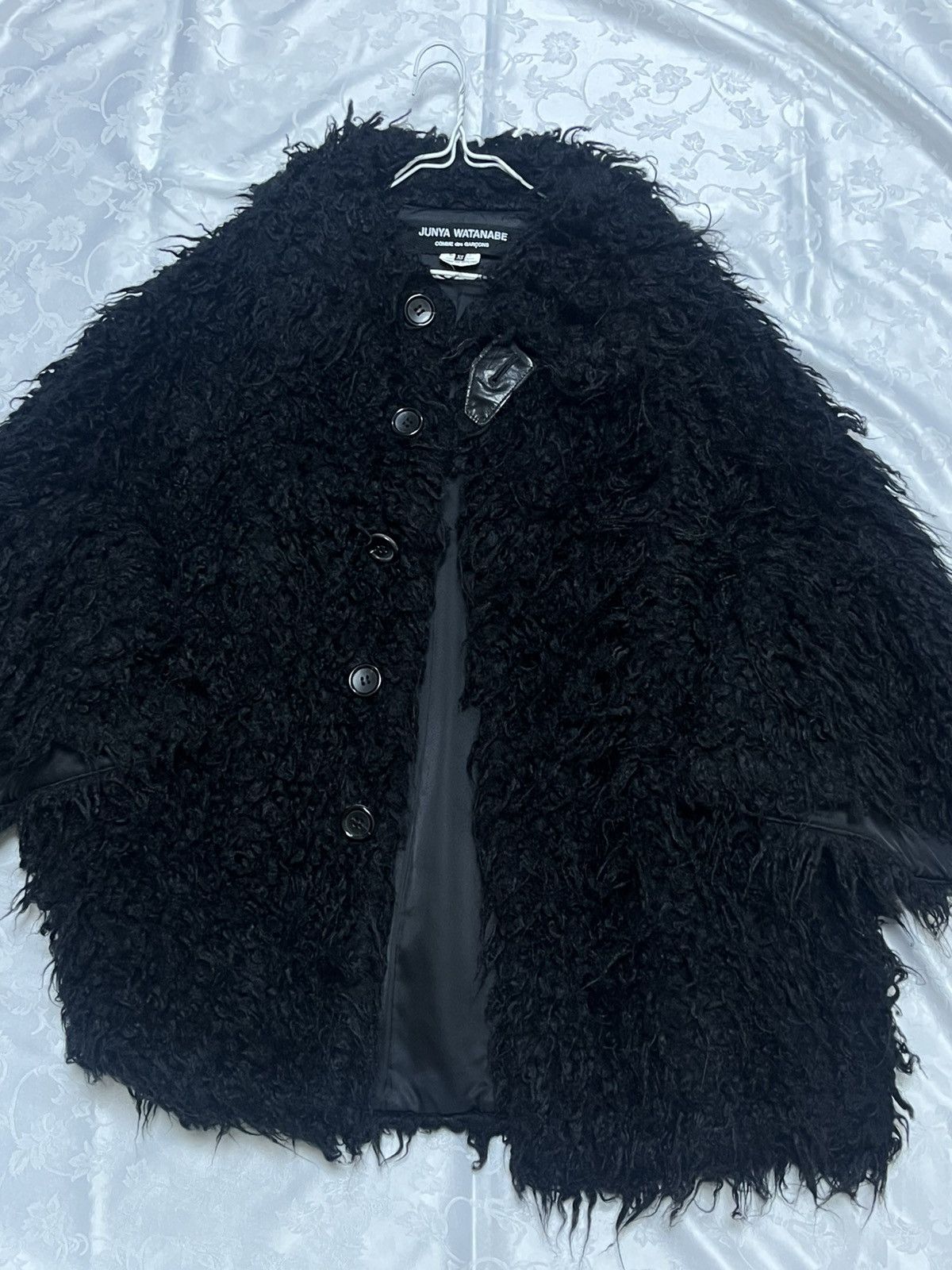 Comme des Garcons × Japanese Brand × Junya Watanabe JUNYA WATANABE FUR JACKET Size US XS / EU 42 / 0 - 2 Thumbnail