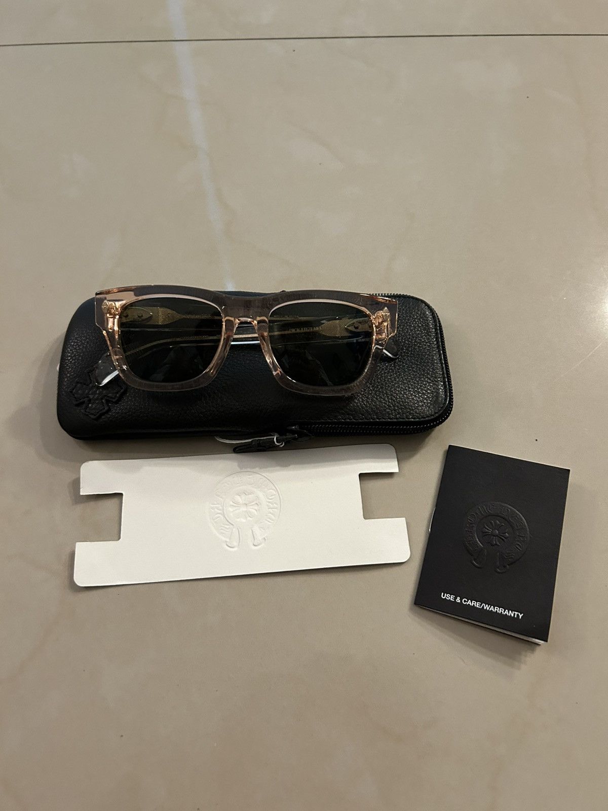 Chrome Hearts Chrome Hearts Dick Fitzner Sunglasses Size ONE SIZE - 1 Thumbnail