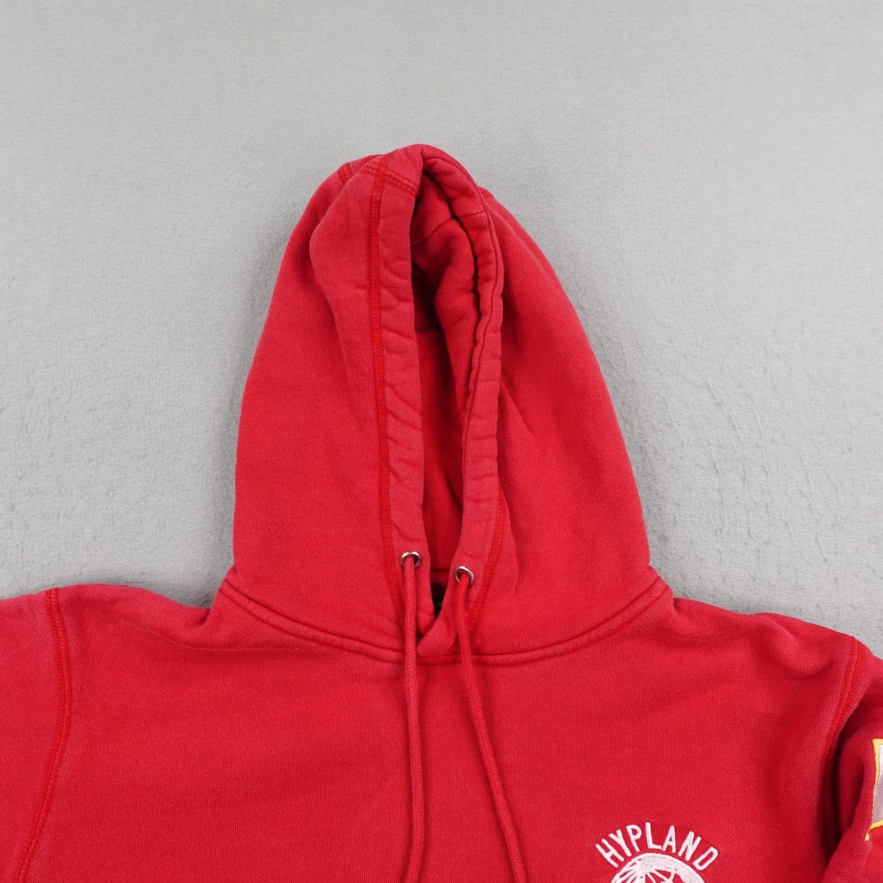 Hypland Hypland Hoodie Mens S Red Worldwide Flag Graphic Pullover Sweatshirt Sweater Size US S / EU 44-46 / 1 - 2 Thumbnail