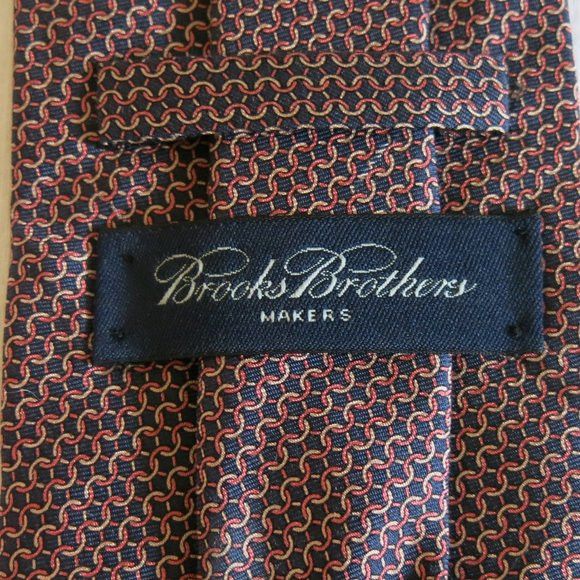 Brooks Brothers Brooks Brothers Makers Multicolor Pure Silk Neck Tie Size ONE SIZE - 5 Thumbnail